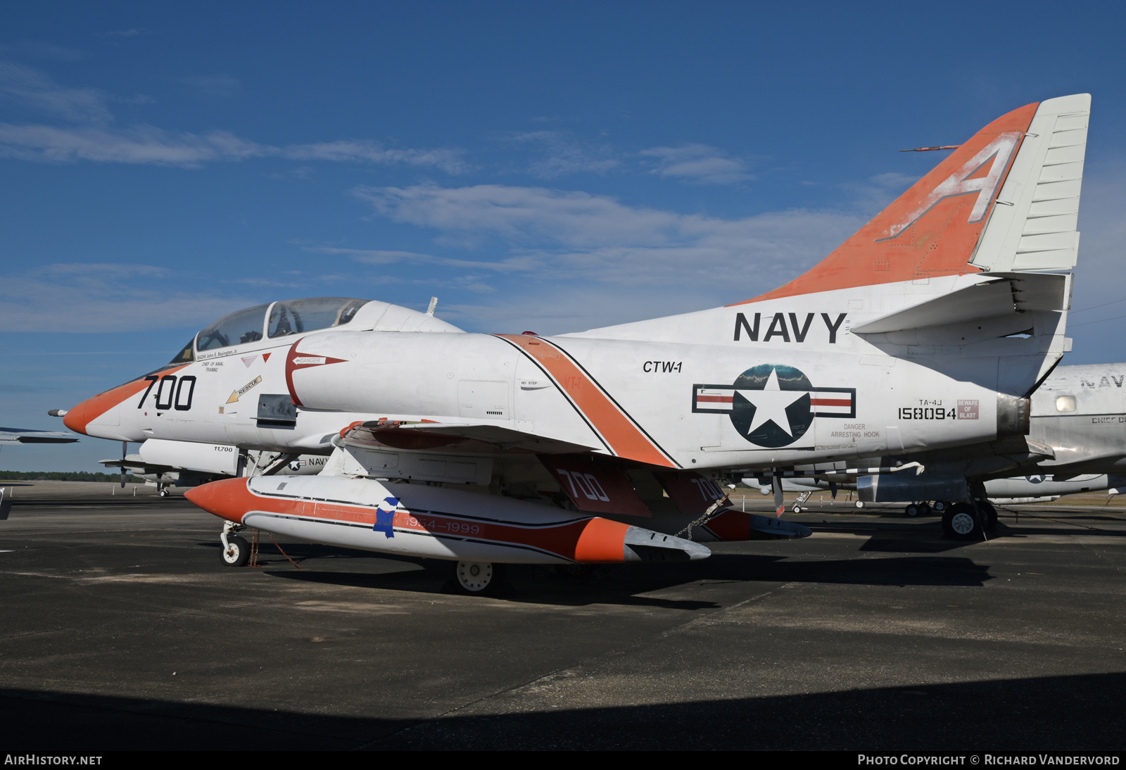 Aircraft Photo of 158094 | McDonnell Douglas TA-4J Skyhawk | USA - Navy | AirHistory.net #766187