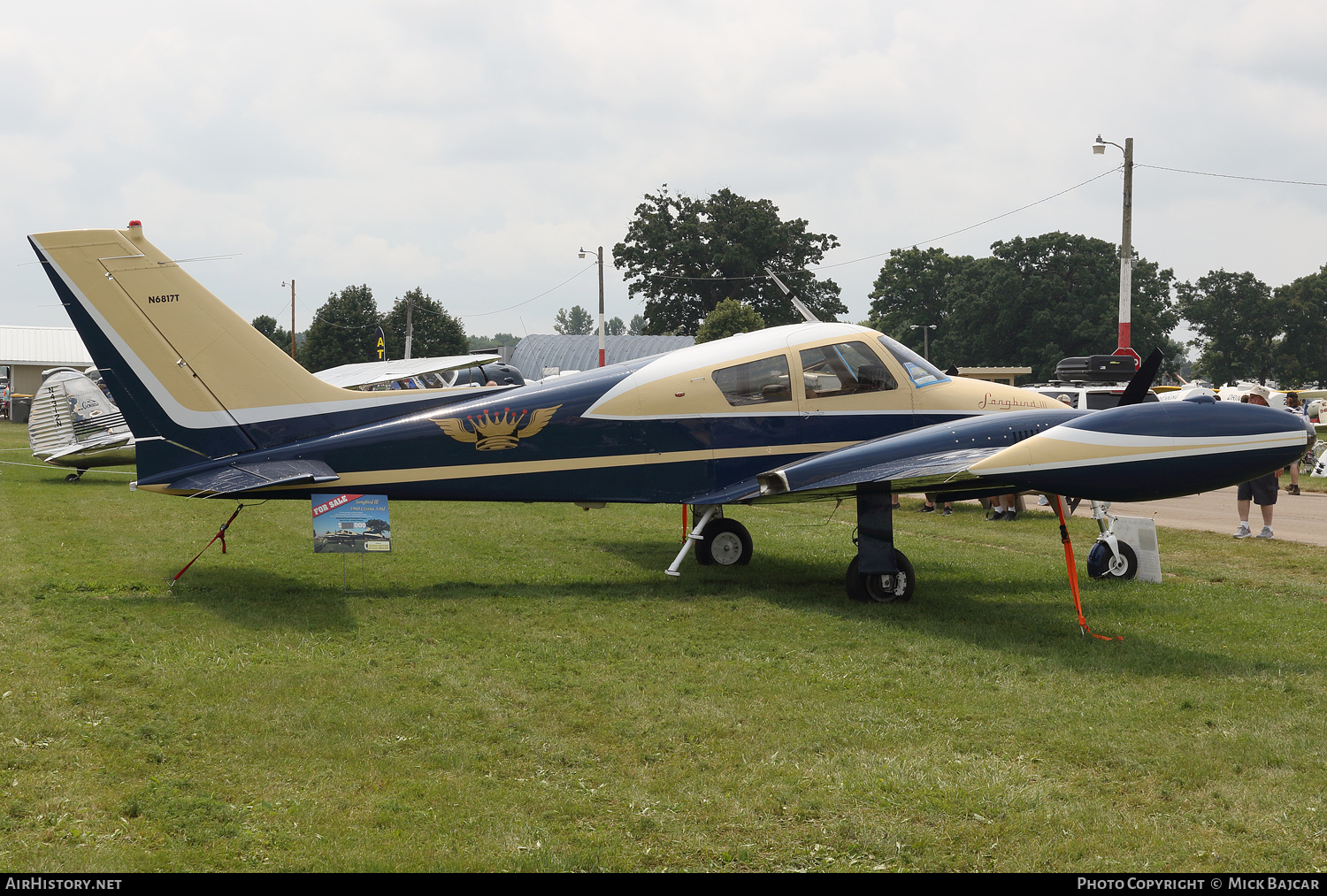 Aircraft Photo of N6817T | Cessna 310D | AirHistory.net #766193
