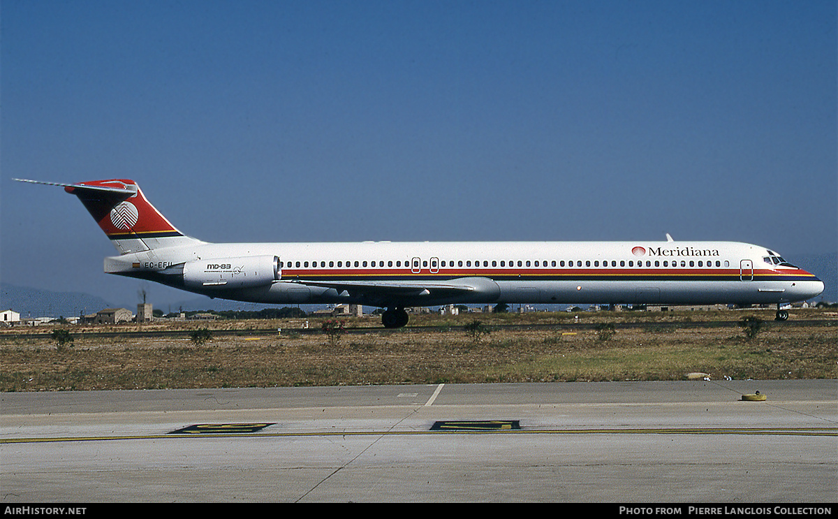Aircraft Photo of EC-EFU | McDonnell Douglas MD-83 (DC-9-83) | Meridiana | AirHistory.net #766219