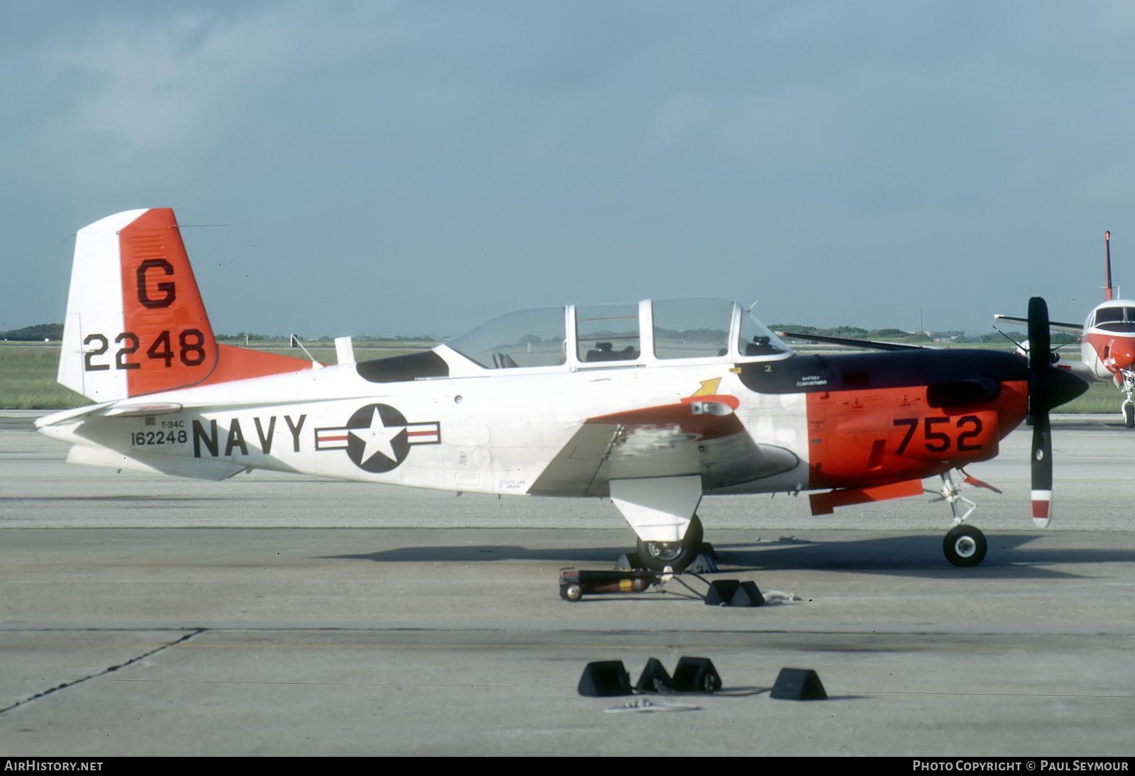 Aircraft Photo of 162248 / 2248 | Beech T-34C Turbo Mentor | USA - Navy | AirHistory.net #766241