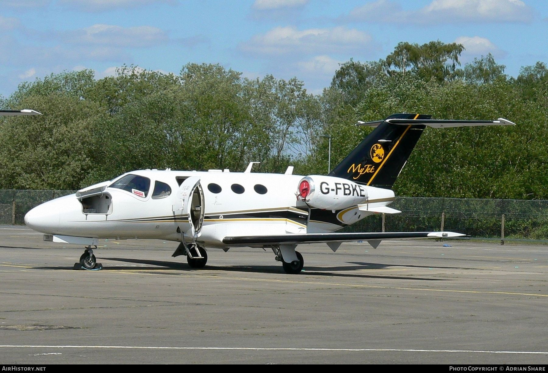 Aircraft Photo of G-FBKE | Cessna 510 Citation Mustang | MyJet | AirHistory.net #766248