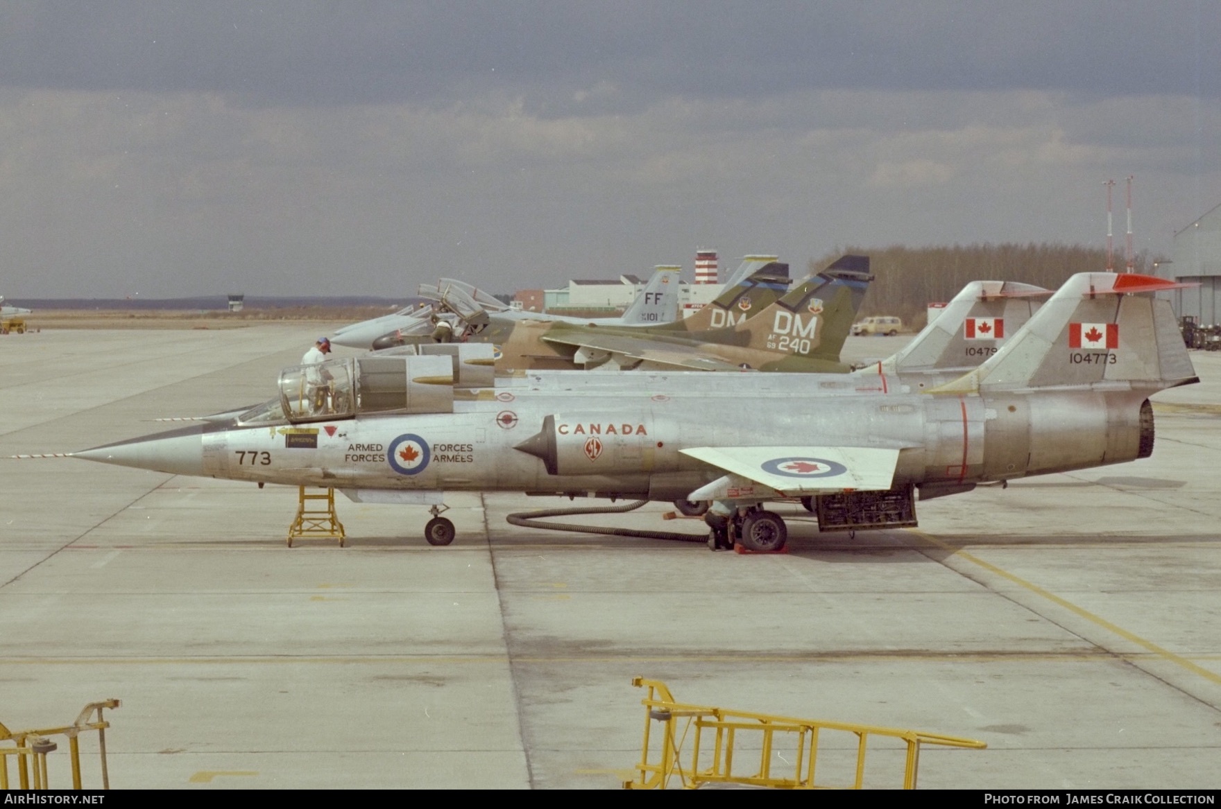 Aircraft Photo of 104773 | Canadair CF-104 Starfighter | Canada - Air Force | AirHistory.net #766255