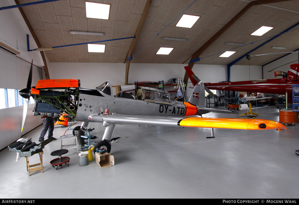 Aircraft Photo of OY-ATD / P-145 | De Havilland Canada DHC-1 Chipmunk Mk22 | Denmark - Air Force | AirHistory.net #766261