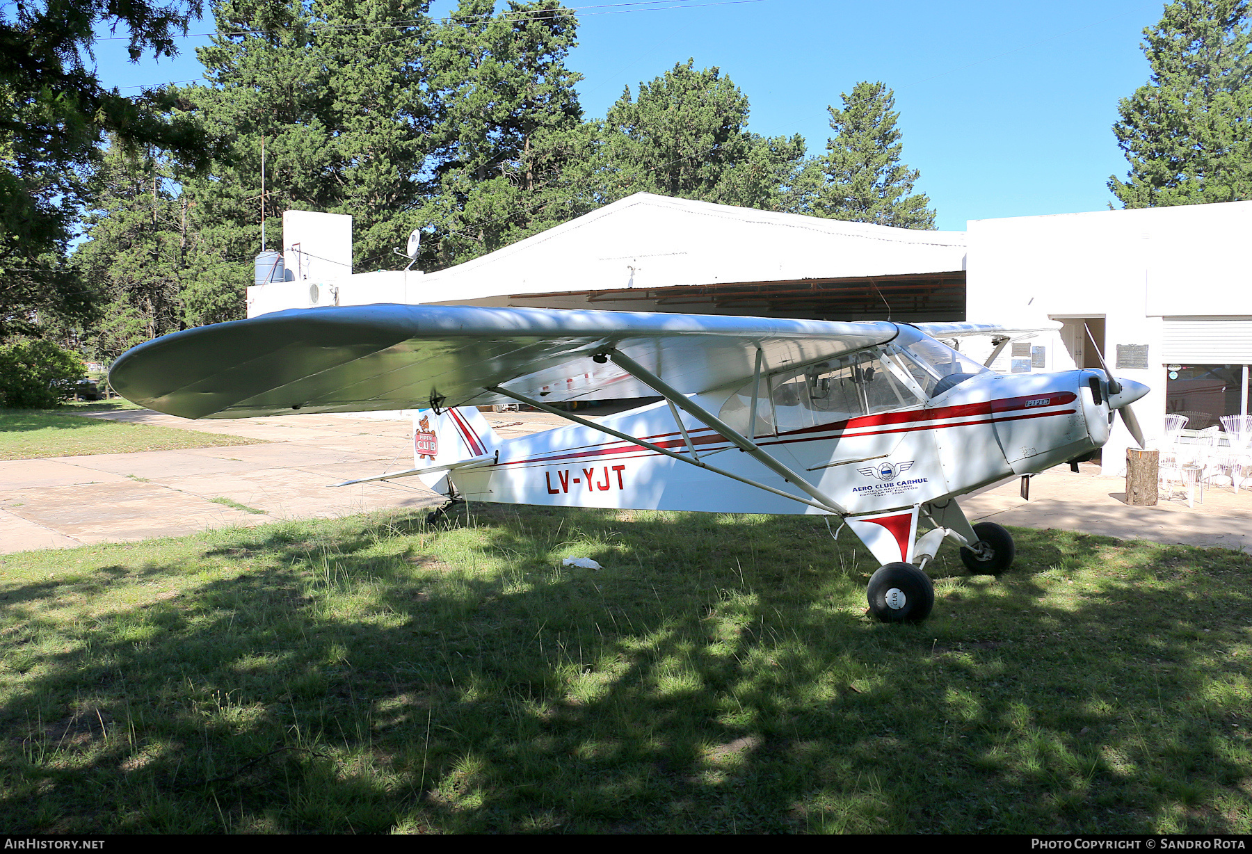 Aircraft Photo of LV-YJT | Piper PA-11 Cub Special | Aero Club Carhué | AirHistory.net #766265