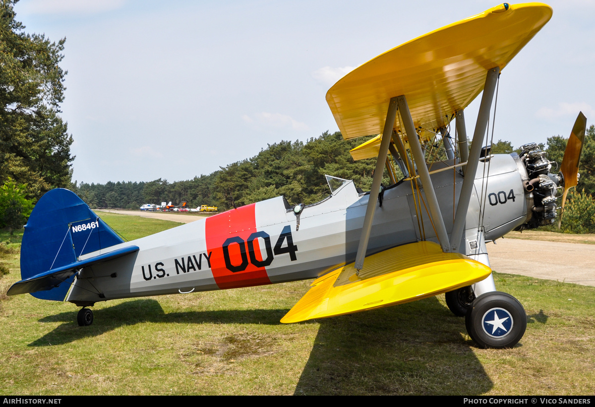 Aircraft Photo of N68461 | Boeing PT-13D Kaydet (E75) | USA - Navy | AirHistory.net #766271