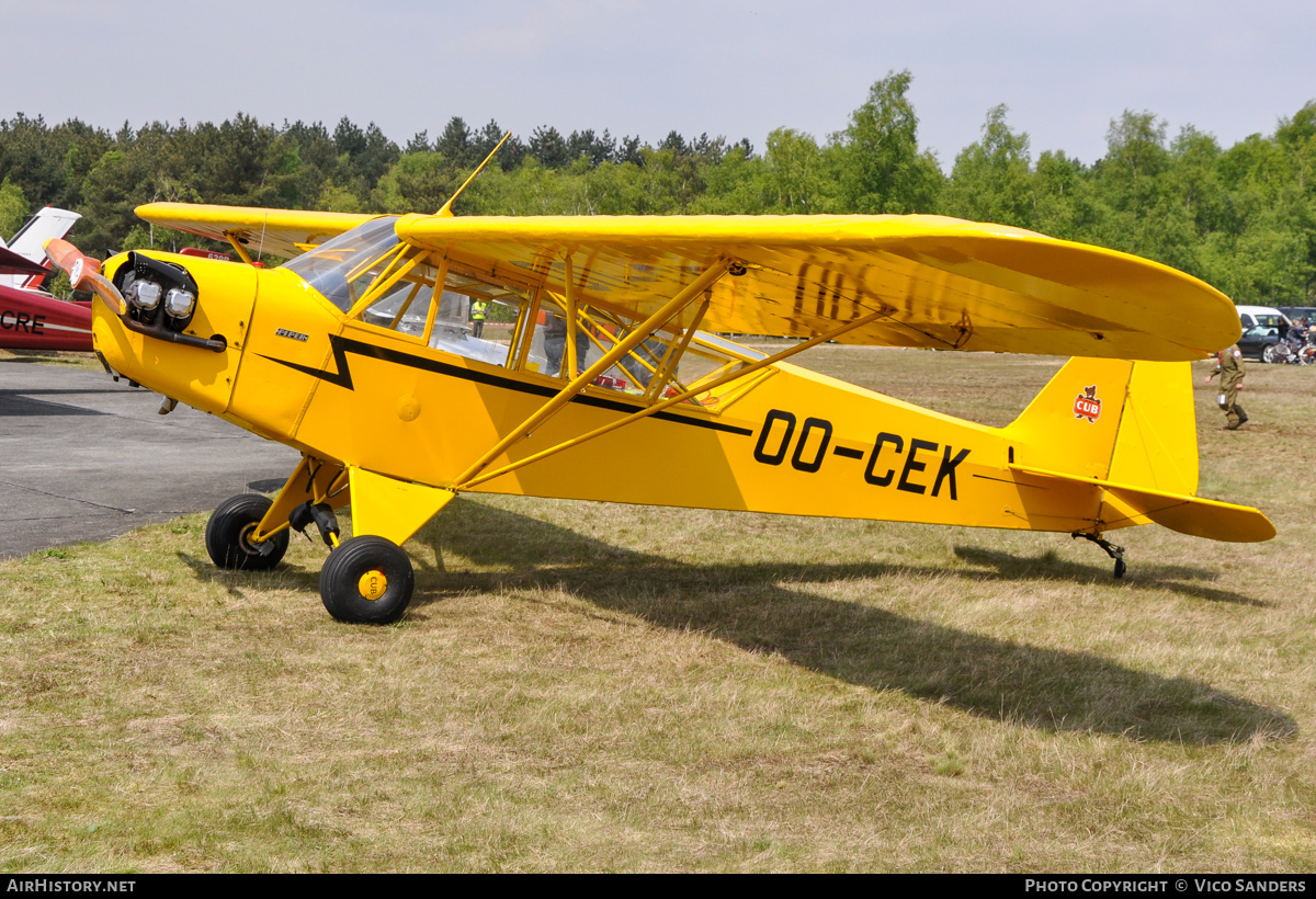Aircraft Photo of OO-CEK | Piper J-3C-65 Cub | AirHistory.net #766276