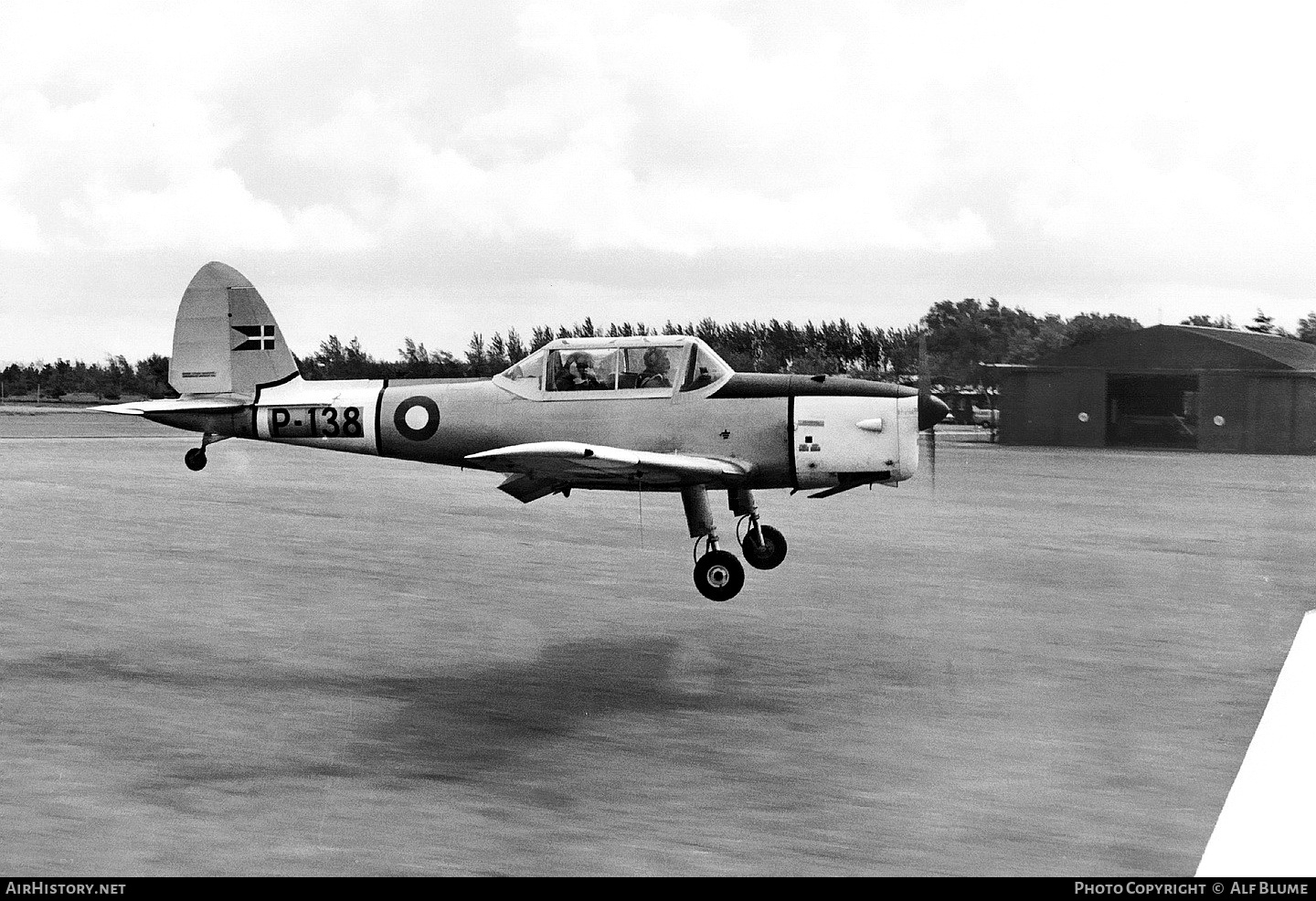 Aircraft Photo of P-138 | De Havilland Canada DHC-1 Chipmunk Mk22 | Denmark - Air Force | AirHistory.net #766281