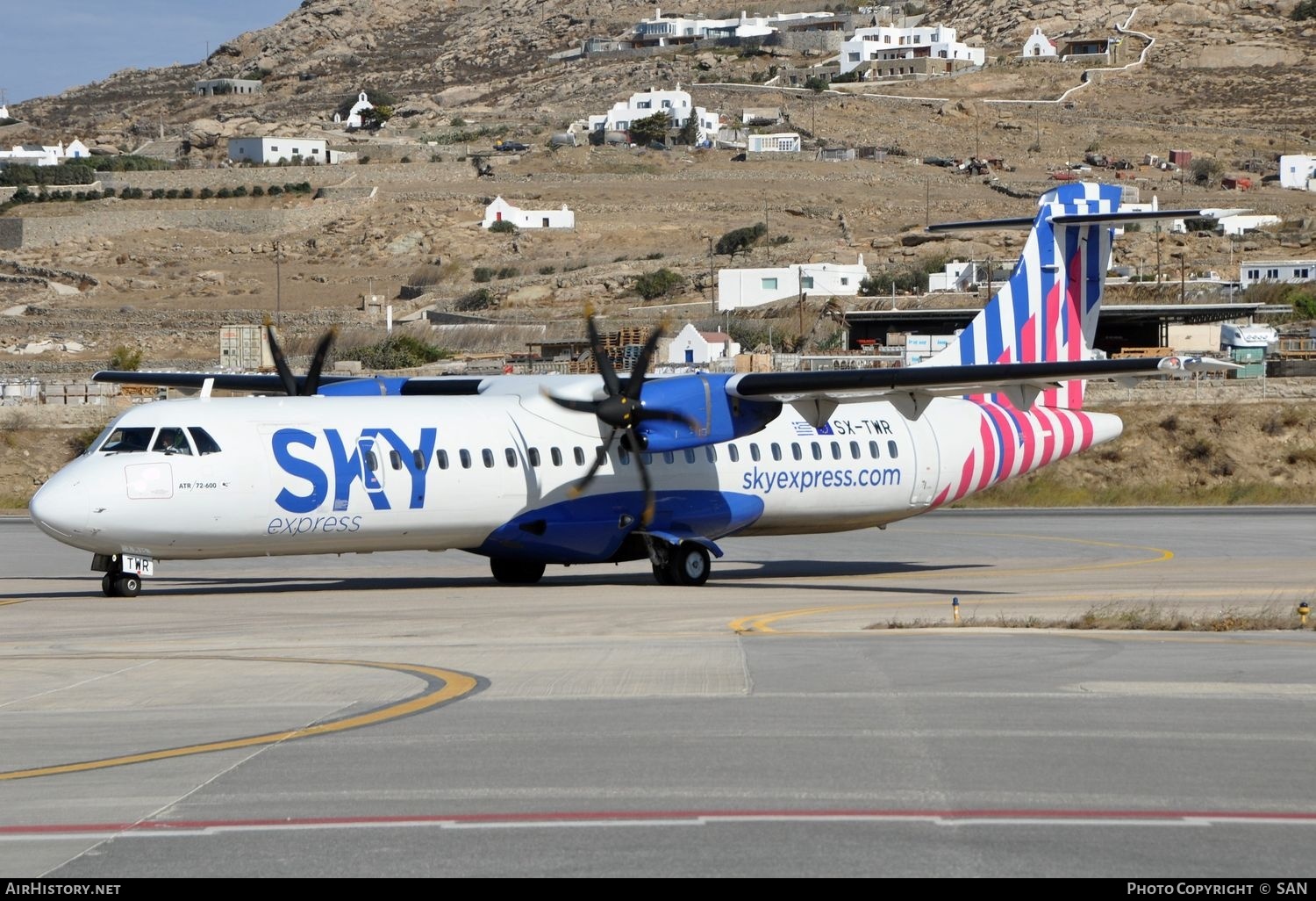 Aircraft Photo of SX-TWR | ATR ATR-72-600 (ATR-72-212A) | Sky Express | AirHistory.net #766288
