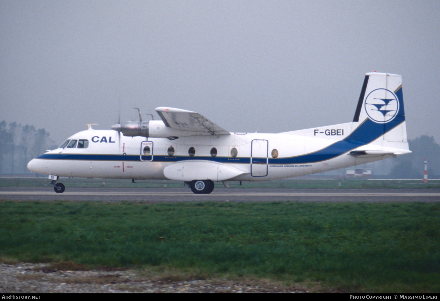 Aircraft Photo of F-GBEI | Nord 262 | Compagnie Aérienne du Languedoc | AirHistory.net #766289