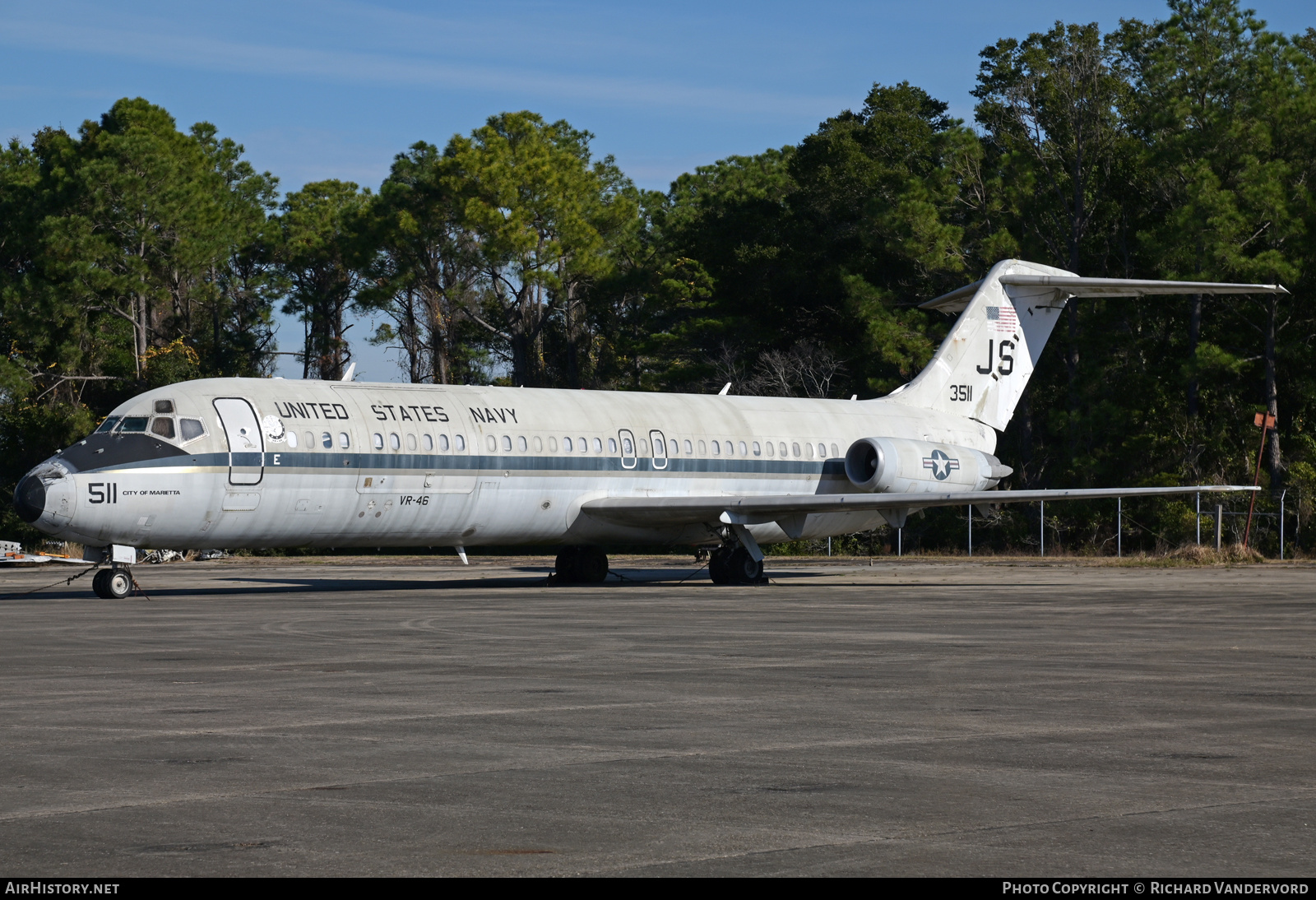Aircraft Photo of 163511 | McDonnell Douglas C-9B Skytrain II | USA - Navy | AirHistory.net #766291
