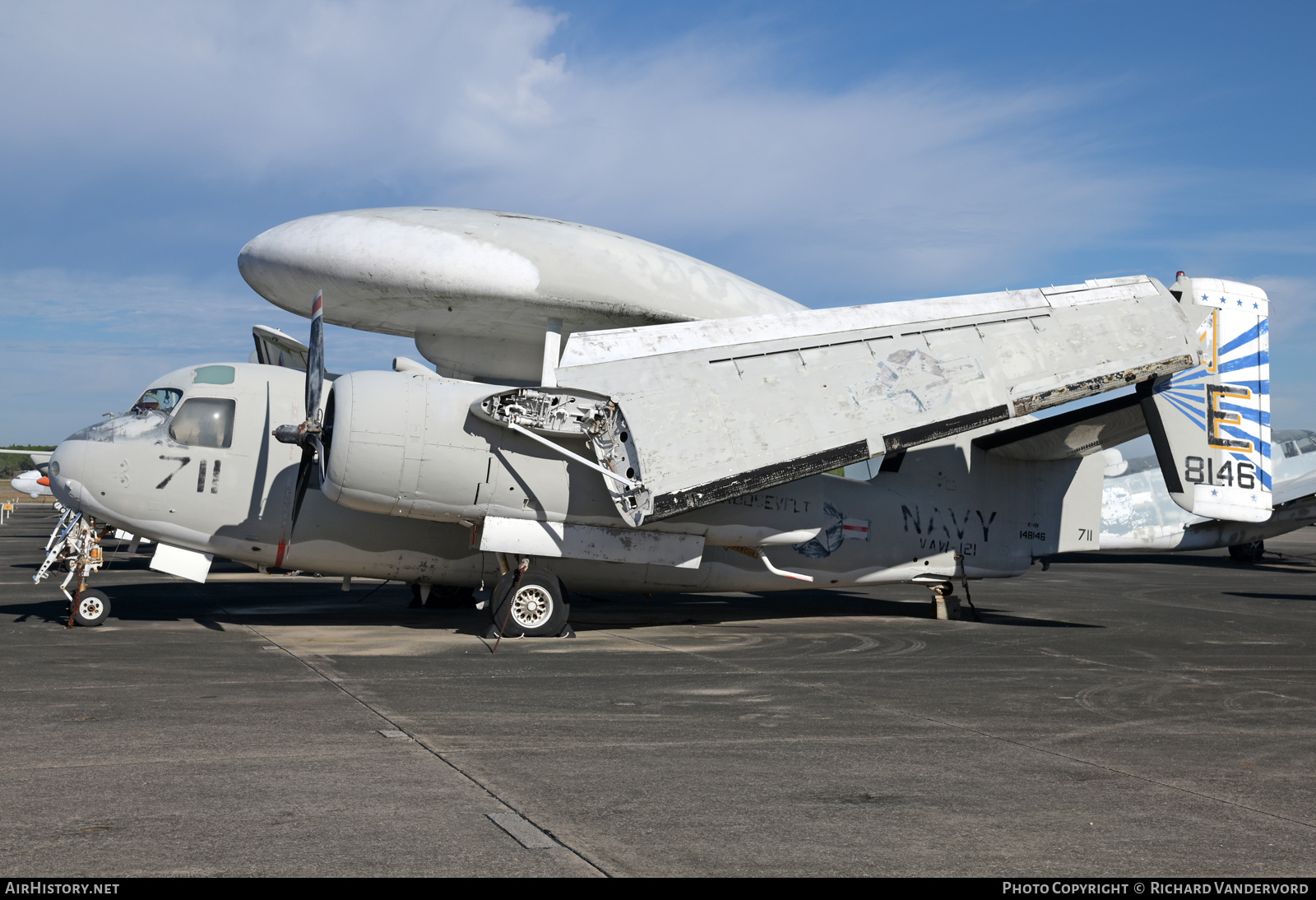 Aircraft Photo of 148146 / 8146 | Grumman E-1B Tracer (G-117/WF-2) | USA - Navy | AirHistory.net #766311