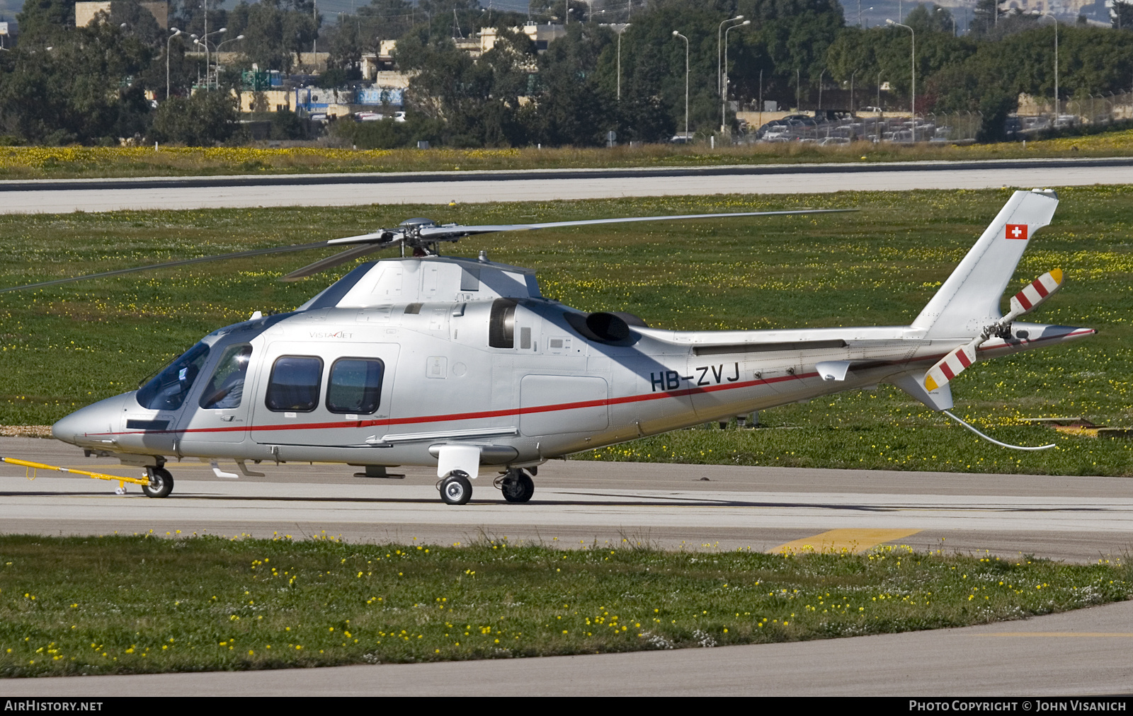 Aircraft Photo of HB-ZVJ | AgustaWestland AW-109SP GrandNew | VistaJet | AirHistory.net #766314