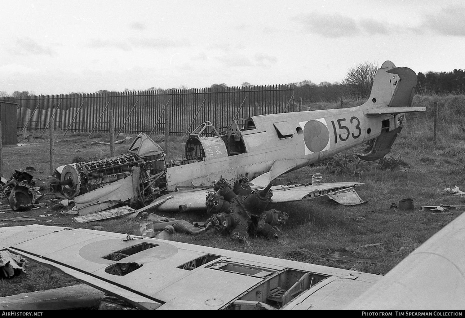 Aircraft Photo of 153 | Supermarine 358 Seafire LF.5C | Ireland - Air Force | AirHistory.net #766318