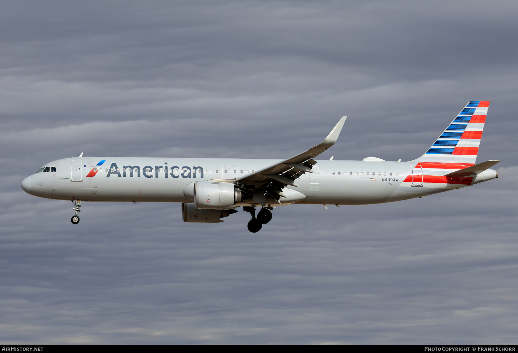 Aircraft Photo of N409AA | Airbus A321-253NX | American Airlines | AirHistory.net #766319