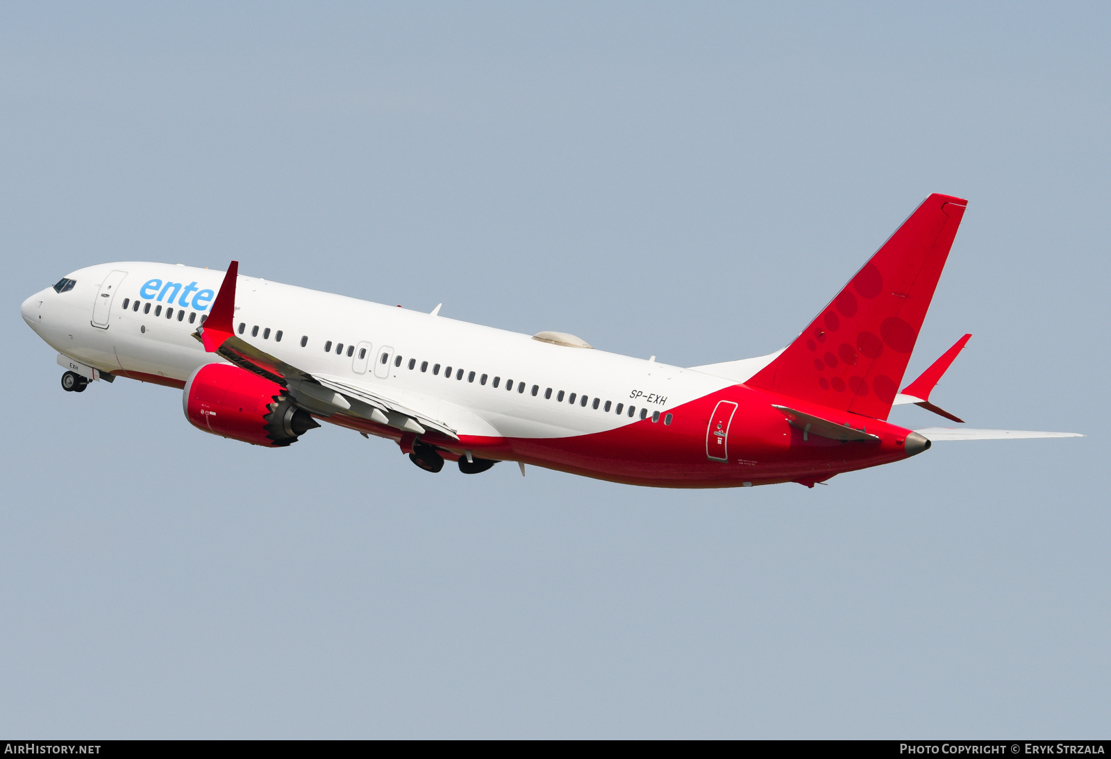 Aircraft Photo of SP-EXH | Boeing 737-8 Max 8 | Enter Air | AirHistory.net #766320
