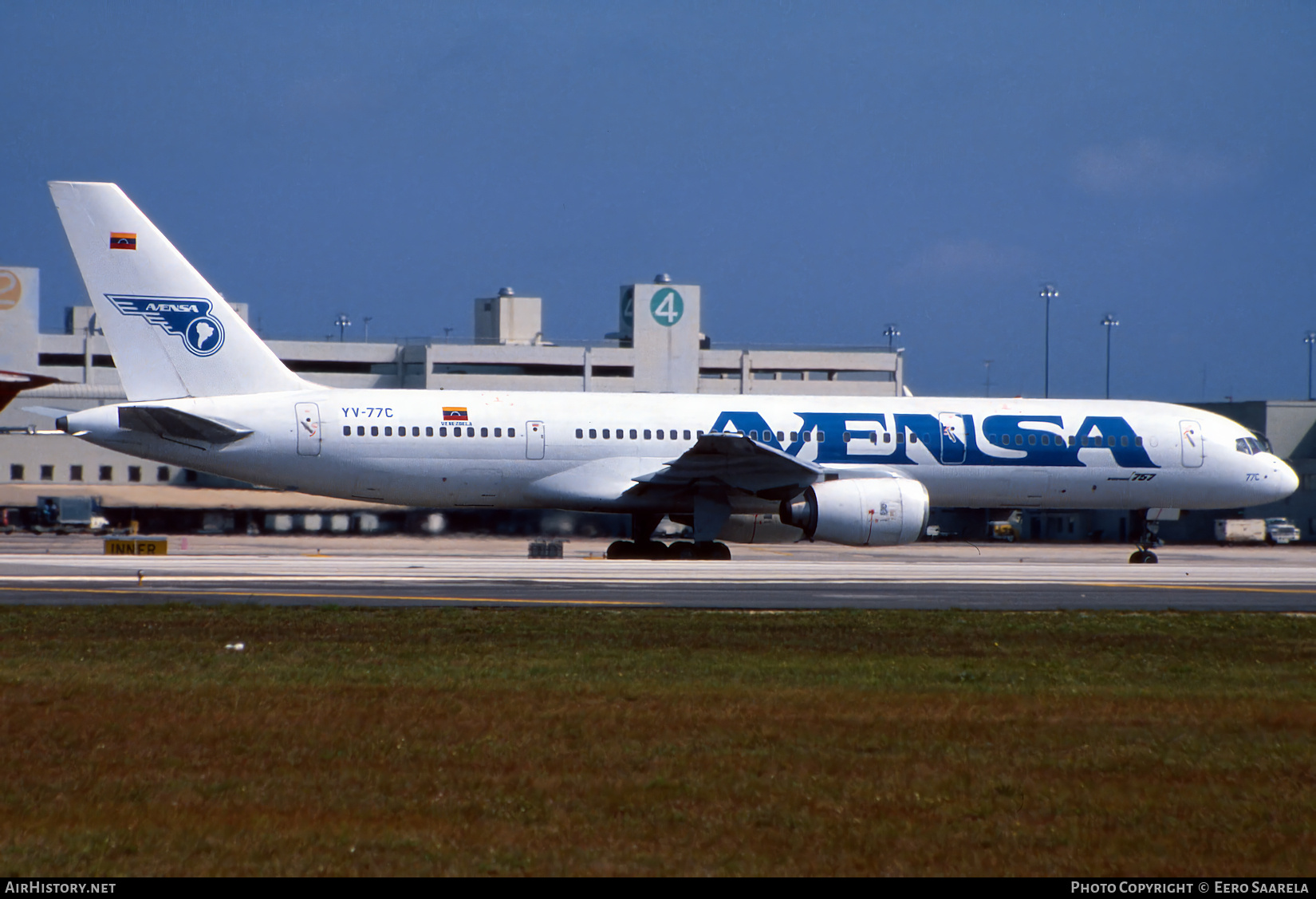 Aircraft Photo of YV-77C | Boeing 757-236 | Avensa - Aerovías Venezolanas | AirHistory.net #766325