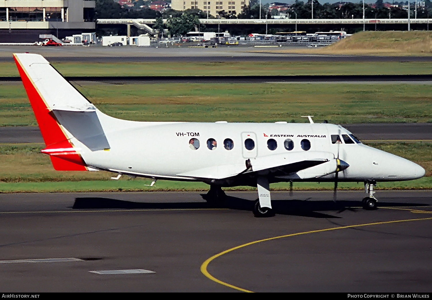 Aircraft Photo of VH-TQM | British Aerospace BAe-3207 Jetstream Super 31 | Eastern Australia Airlines | AirHistory.net #766334