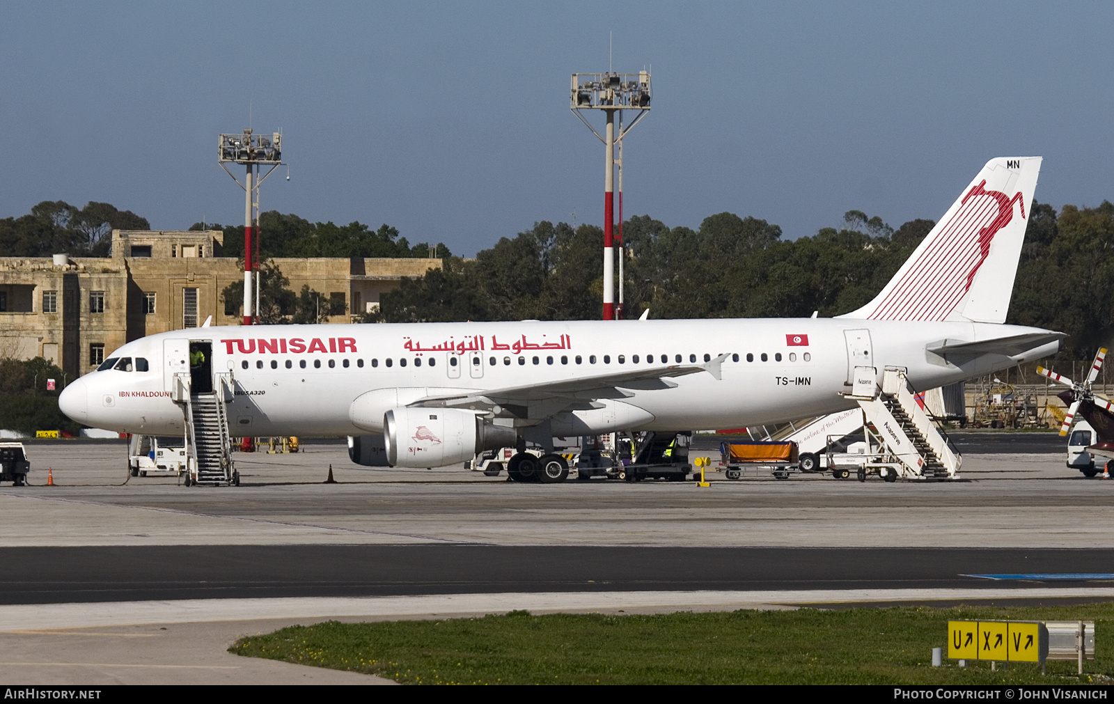 Aircraft Photo of TS-IMN | Airbus A320-211 | Tunisair | AirHistory.net #766339