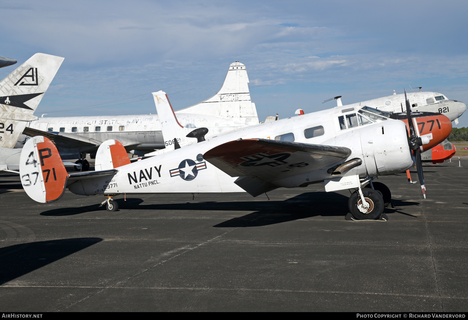 Aircraft Photo of 09771 / 9771 | Beech RC-45J Expeditor | USA - Navy | AirHistory.net #766342