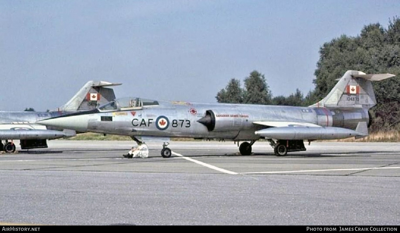 Aircraft Photo of 104873 | Canadair CF-104 Starfighter | Canada - Air Force | AirHistory.net #766365