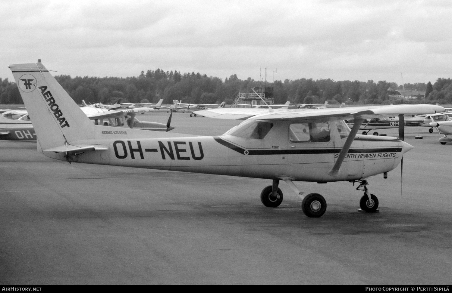 Aircraft Photo of OH-NEU | Reims FA152 Aerobat | Seventh Heaven Flights | AirHistory.net #766395