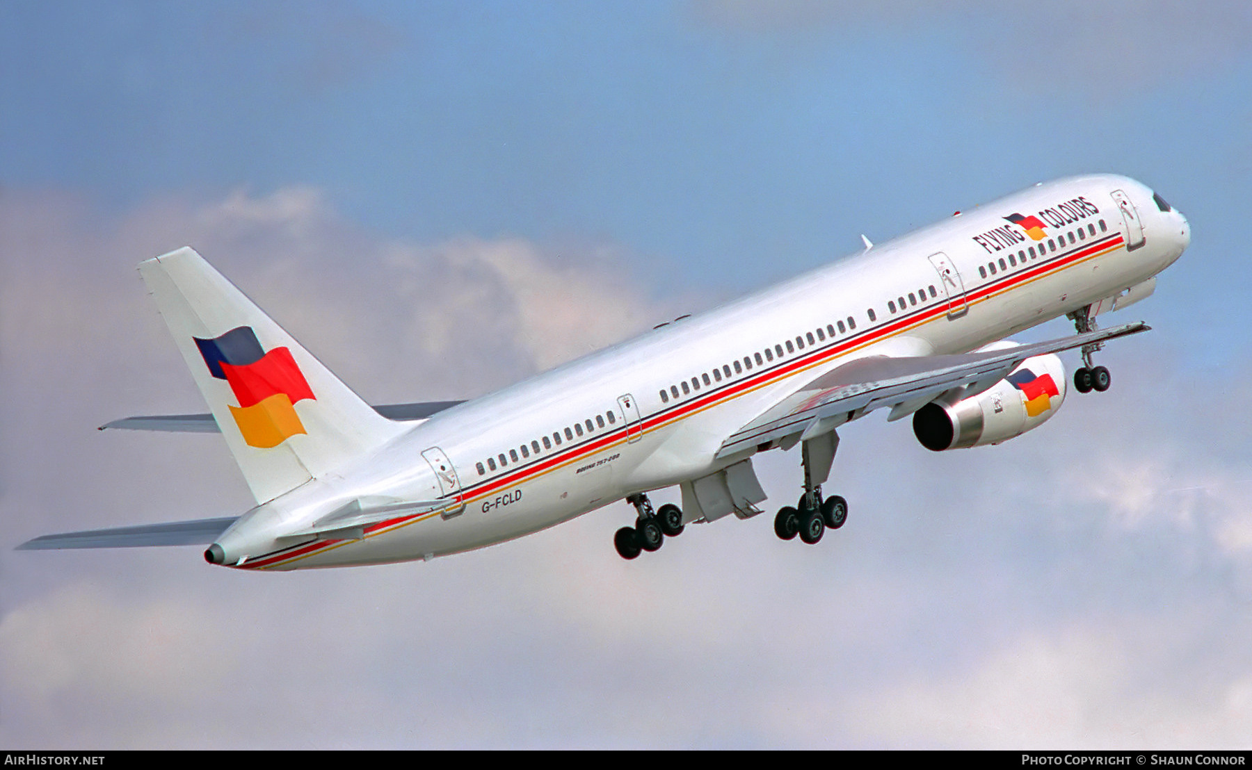 Aircraft Photo of G-FCLD | Boeing 757-25F | Flying Colours Airlines | AirHistory.net #766400