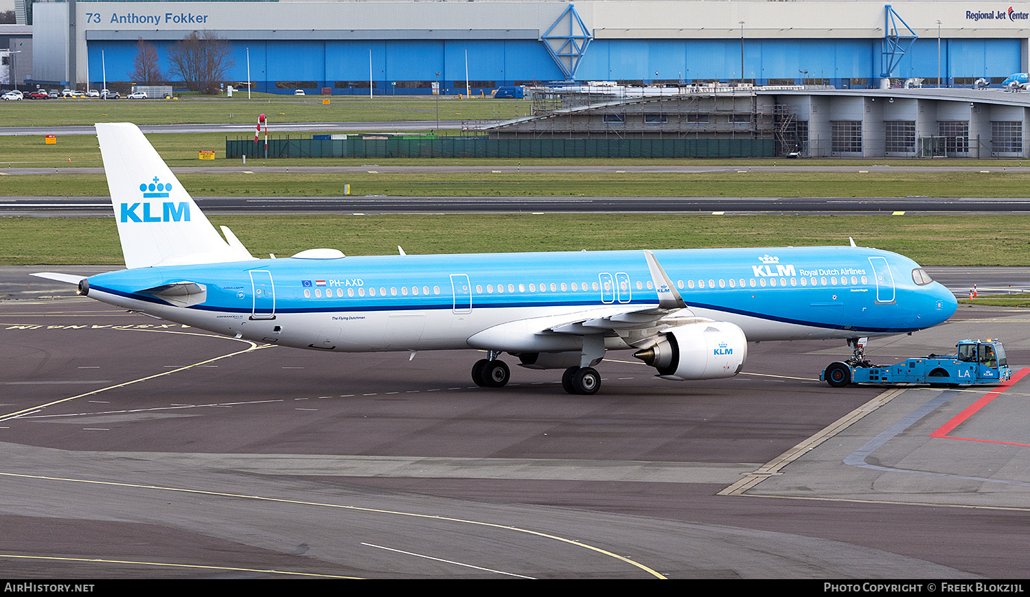 Aircraft Photo of PH-AXD | Airbus A321-252NX | KLM - Royal Dutch Airlines | AirHistory.net #766422