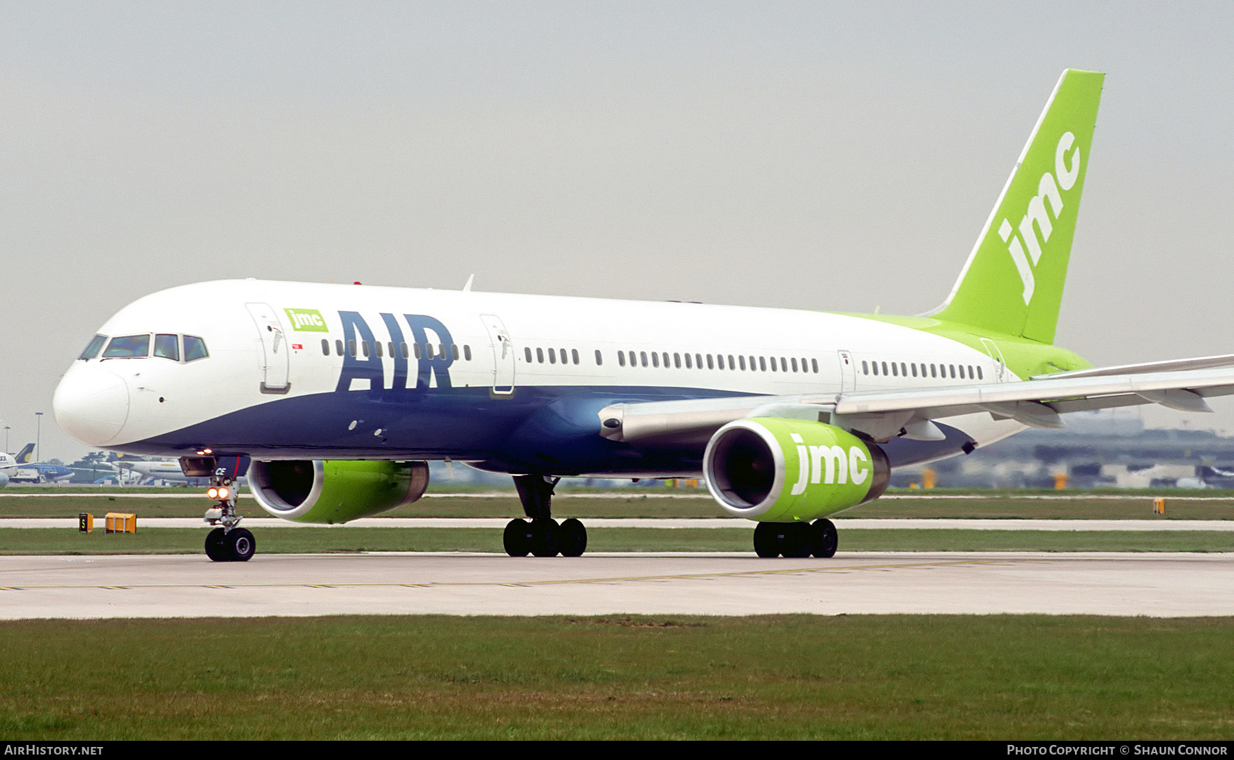 Aircraft Photo of G-JMCE | Boeing 757-25F | JMC Air | AirHistory.net #766425