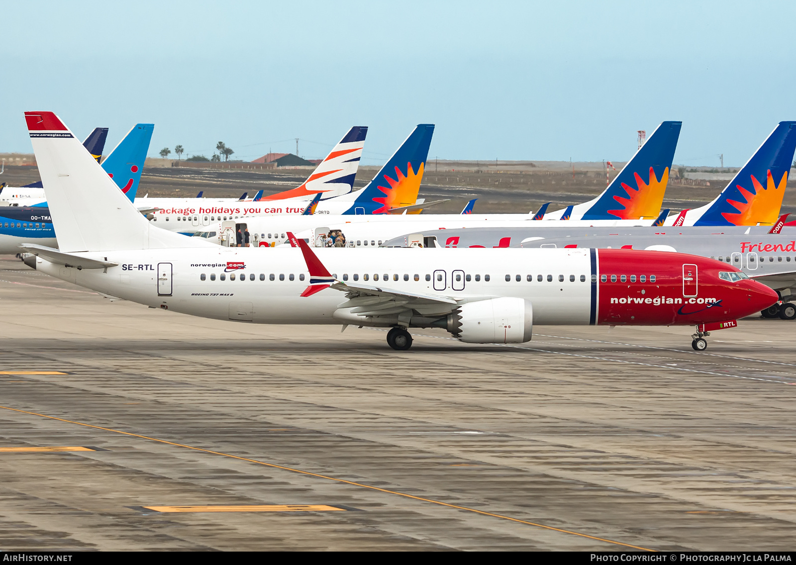Aircraft Photo of SE-RTL | Boeing 737-8 Max 8 | Norwegian | AirHistory.net #766444