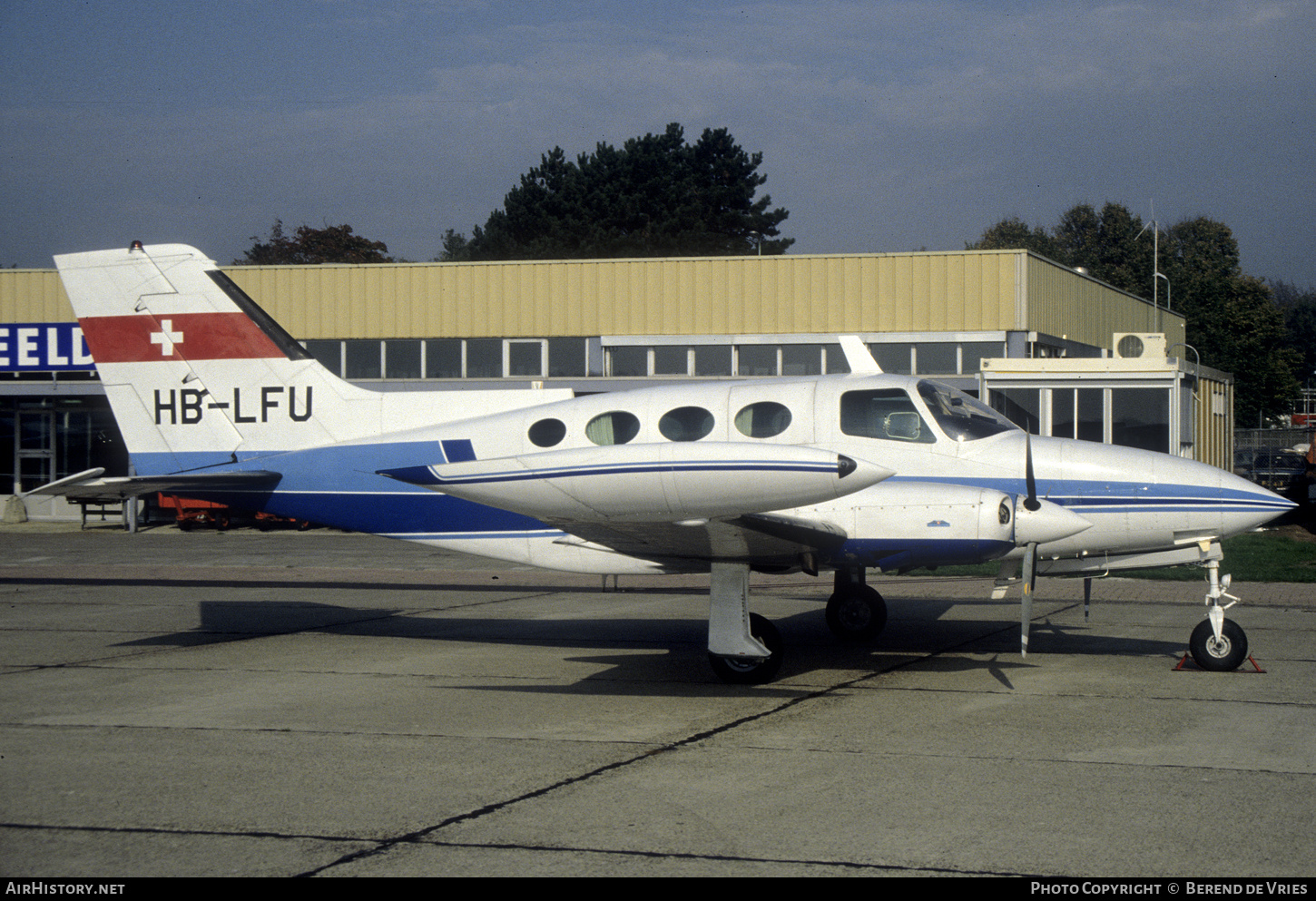 Aircraft Photo of HB-LFU | Cessna 401B | AirHistory.net #766446