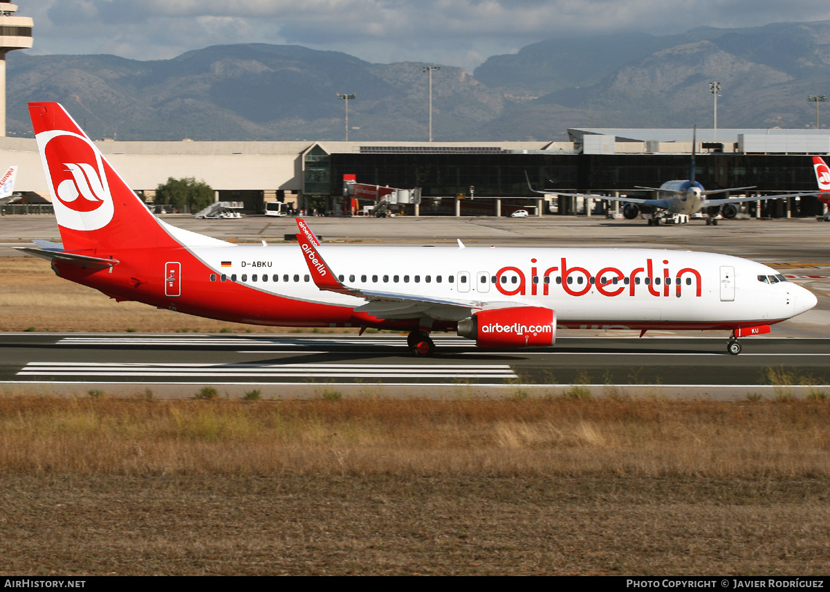 Aircraft Photo of D-ABKU | Boeing 737-86J | Air Berlin | AirHistory.net #766447