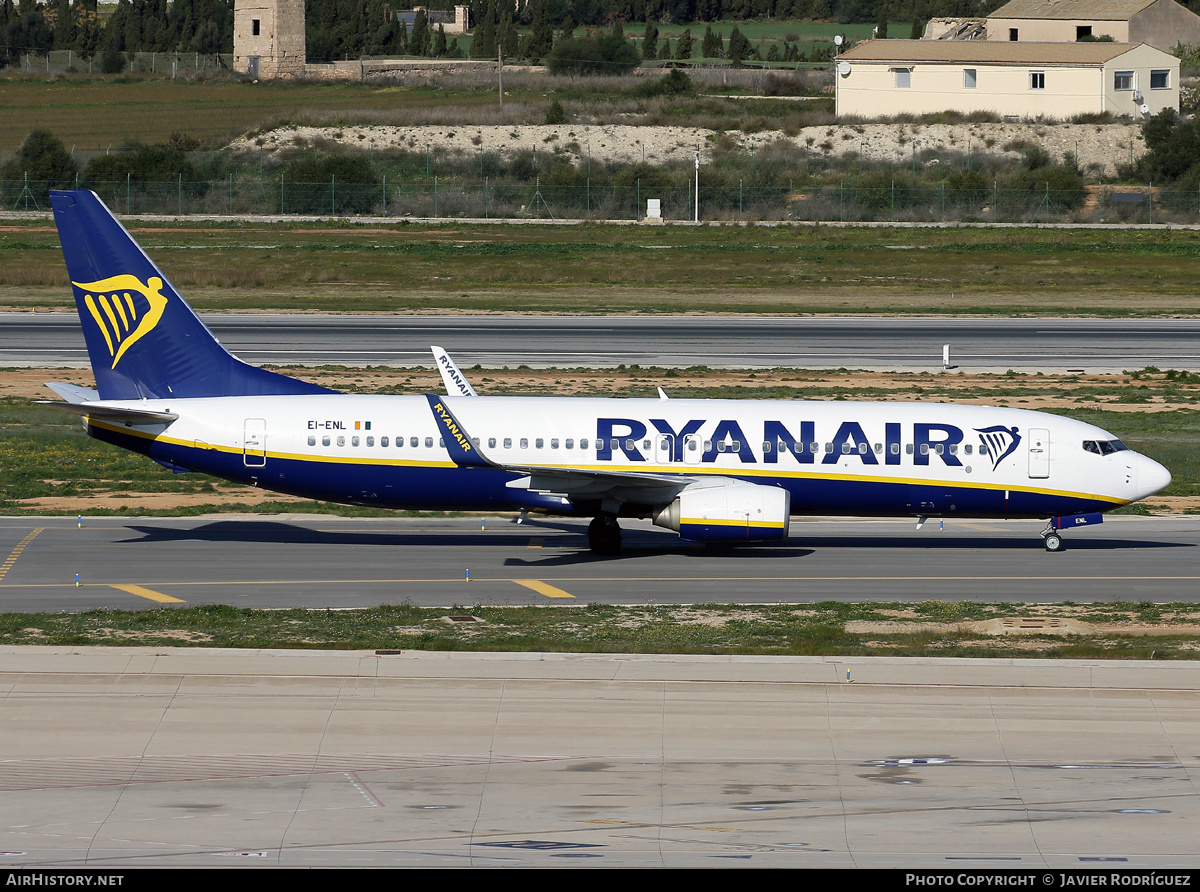 Aircraft Photo of EI-ENL | Boeing 737-8AS | Ryanair | AirHistory.net #766463