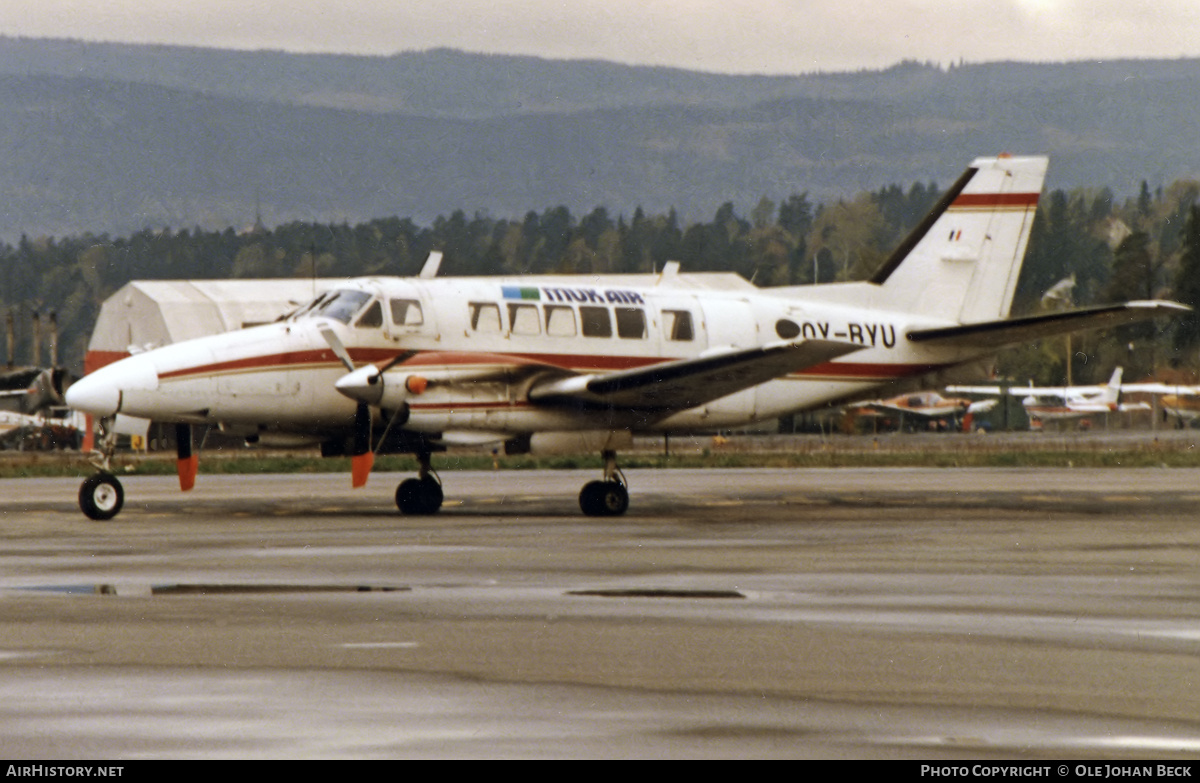 Aircraft Photo of OY-BYU | Beech 99 | Muk Air | AirHistory.net #766485