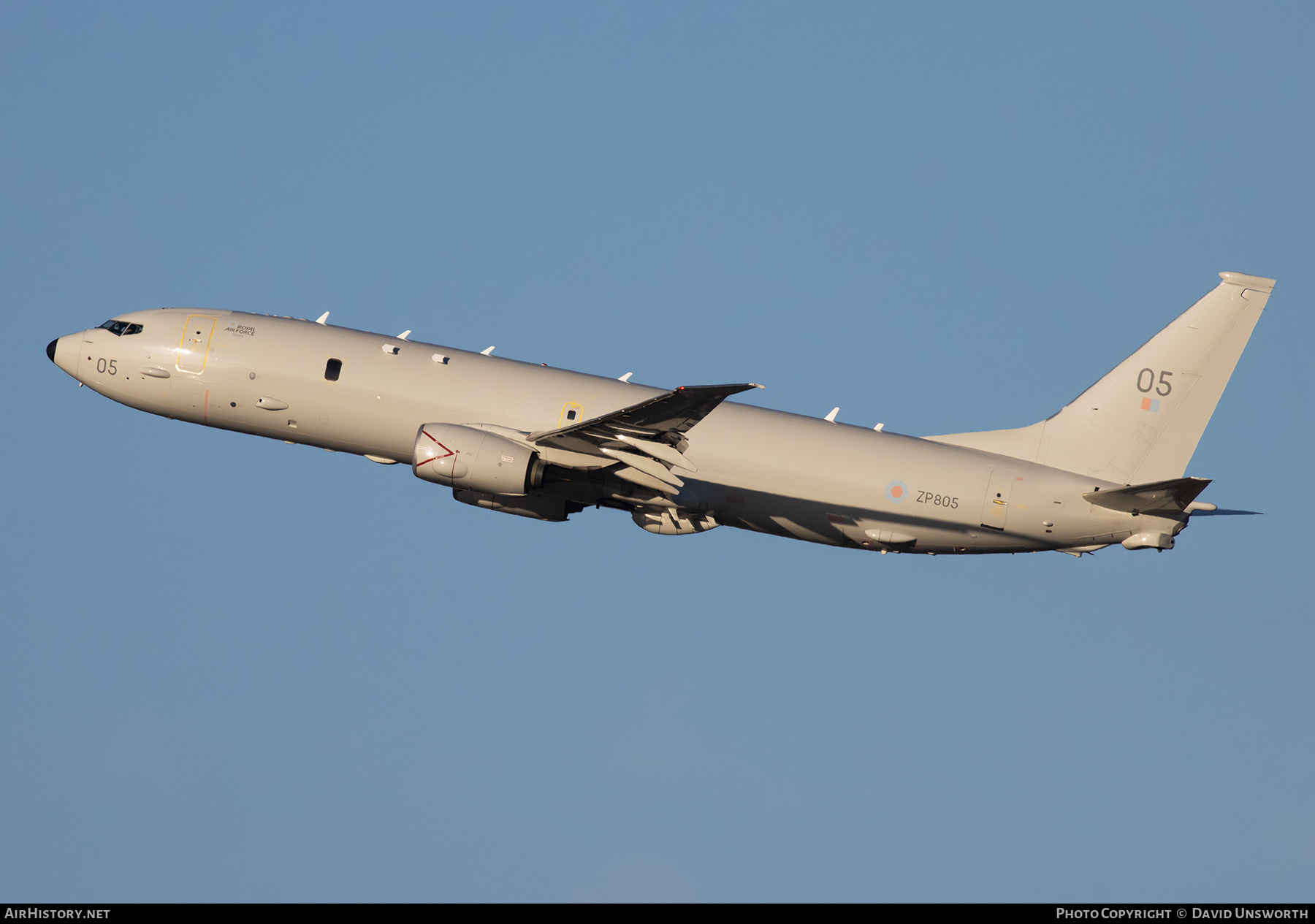 Aircraft Photo of ZP805 | Boeing P-8A Poseidon MRA1 | UK - Air Force | AirHistory.net #766491
