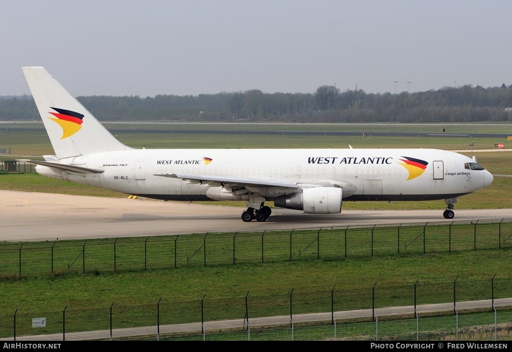 Aircraft Photo of SE-RLC | Boeing 767-232(BDSF) | West Atlantic Cargo Airlines | AirHistory.net #766513