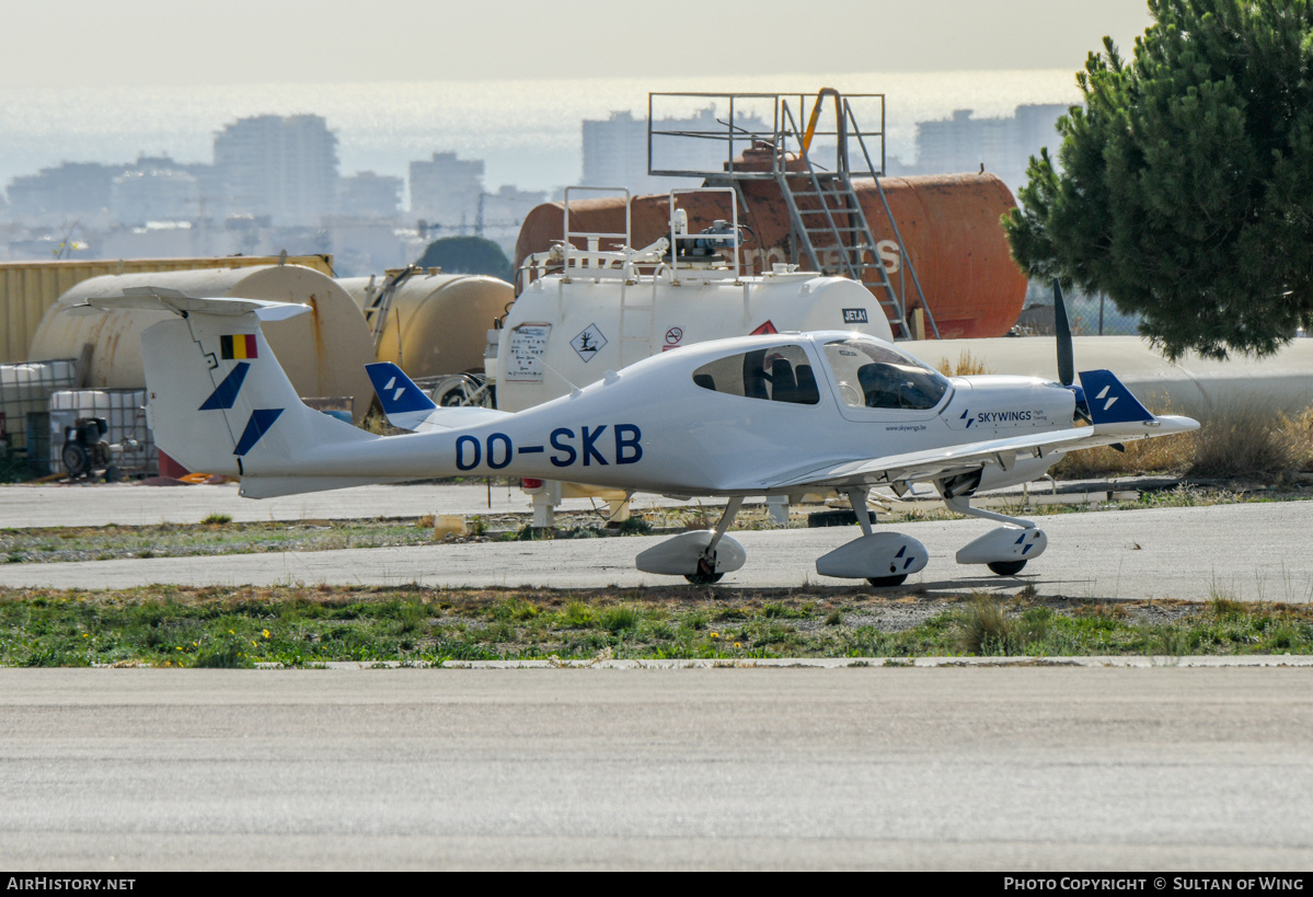 Aircraft Photo of OO-SKB | Diamond DA40 NG Diamond Star | Skywings Flight Training | AirHistory.net #766519
