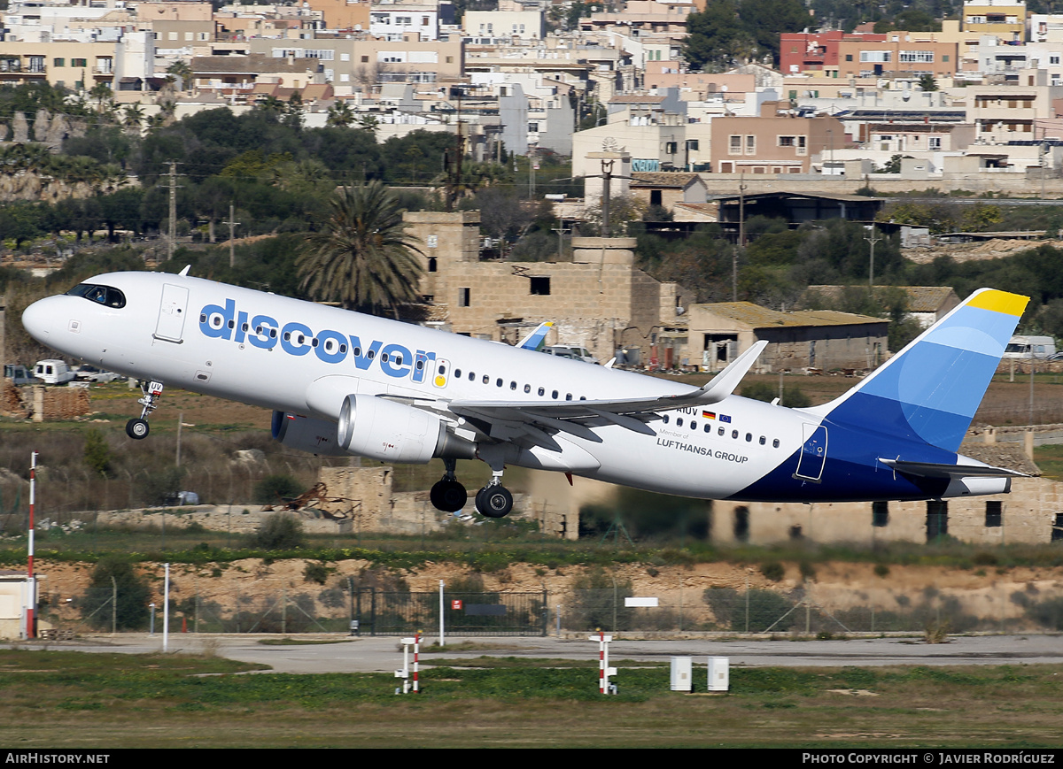 Aircraft Photo of D-AIUV | Airbus A320-214 | Discover Airlines | AirHistory.net #766522