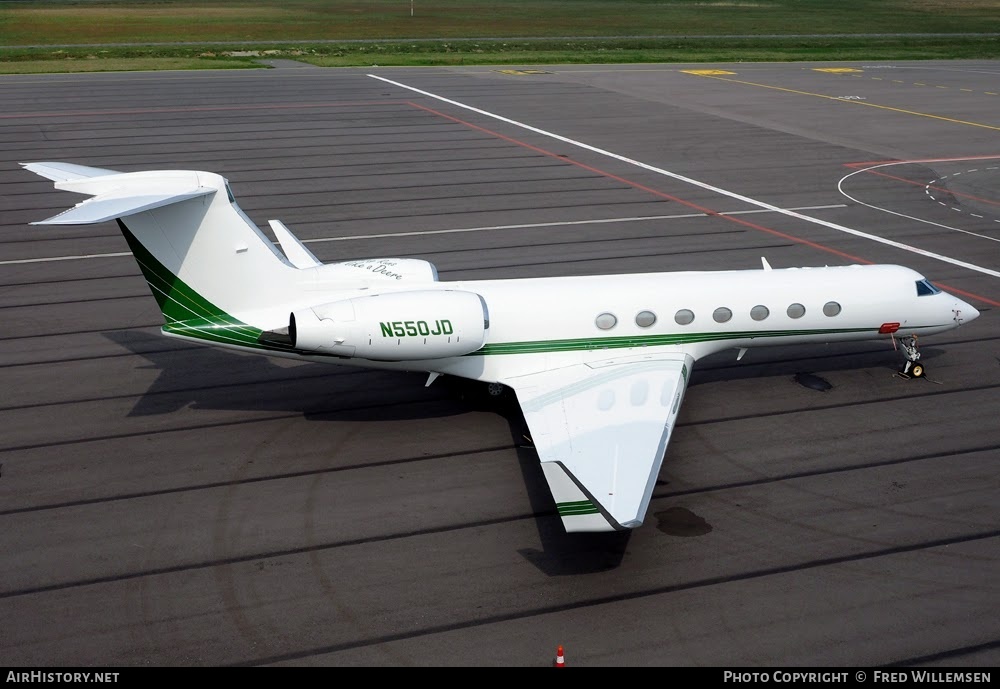 Aircraft Photo of N550JD | Gulfstream Aerospace G-V-SP Gulfstream G550 | John Deere | AirHistory.net #766523
