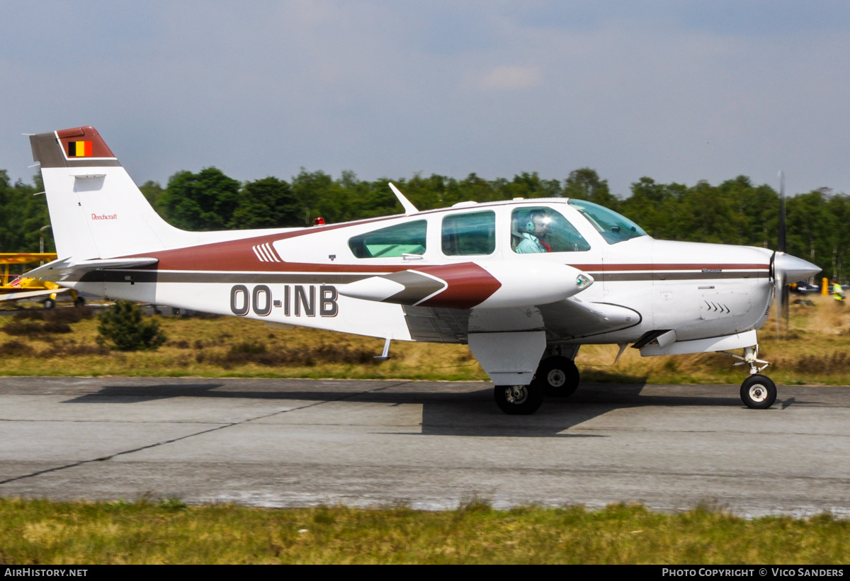 Aircraft Photo of OO-INB | Beech F33A Bonanza | AirHistory.net #766534