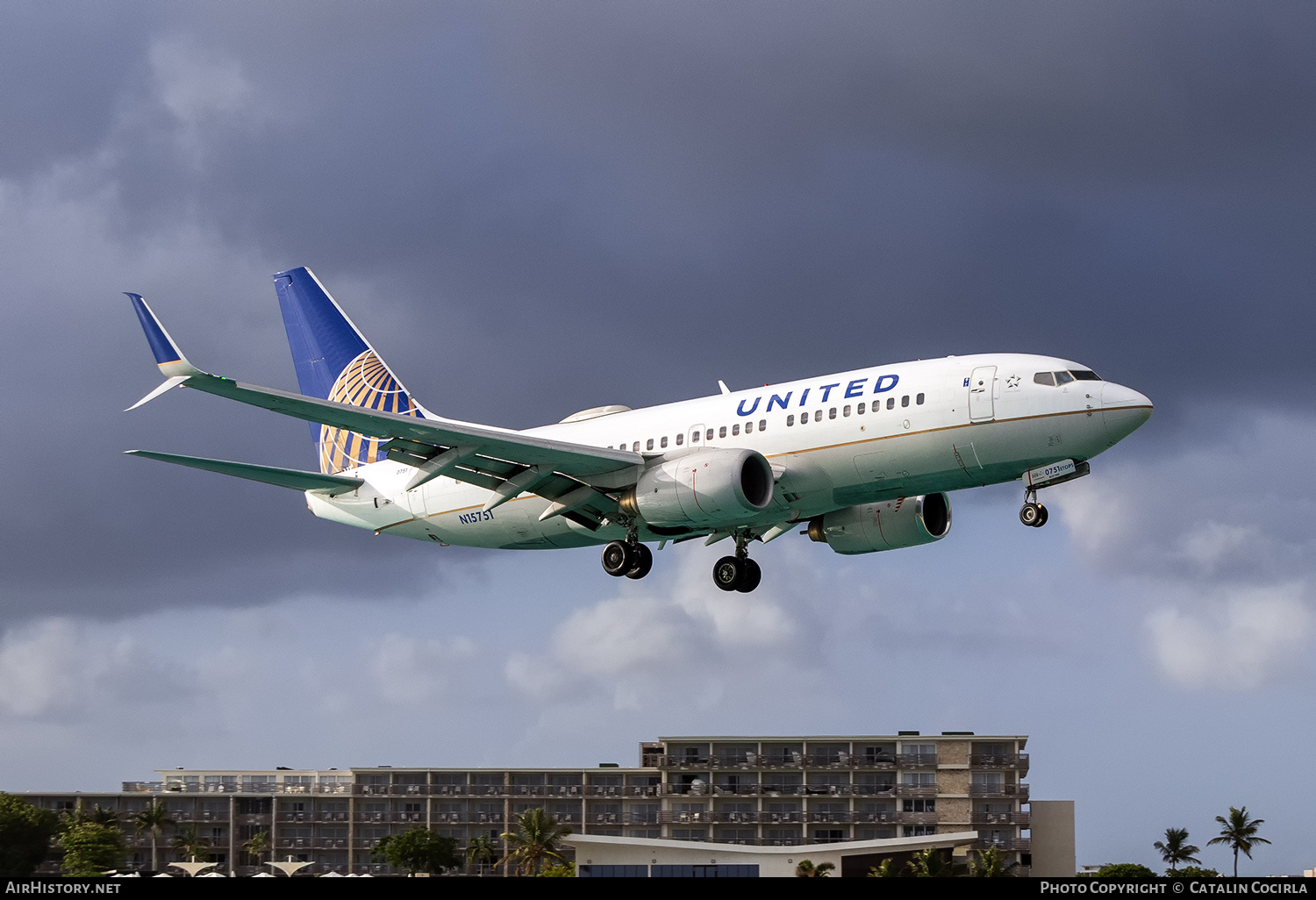 Aircraft Photo of N15751 | Boeing 737-71Q | United Airlines | AirHistory.net #766549