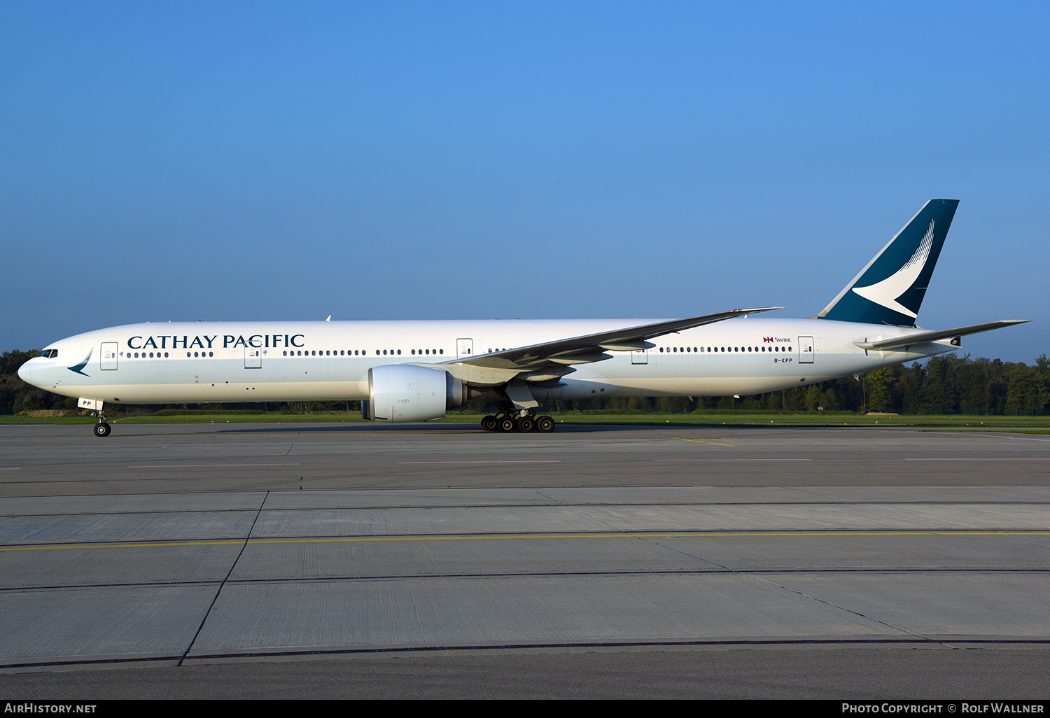 Aircraft Photo of B-KPP | Boeing 777-367/ER | Cathay Pacific Airways | AirHistory.net #766563