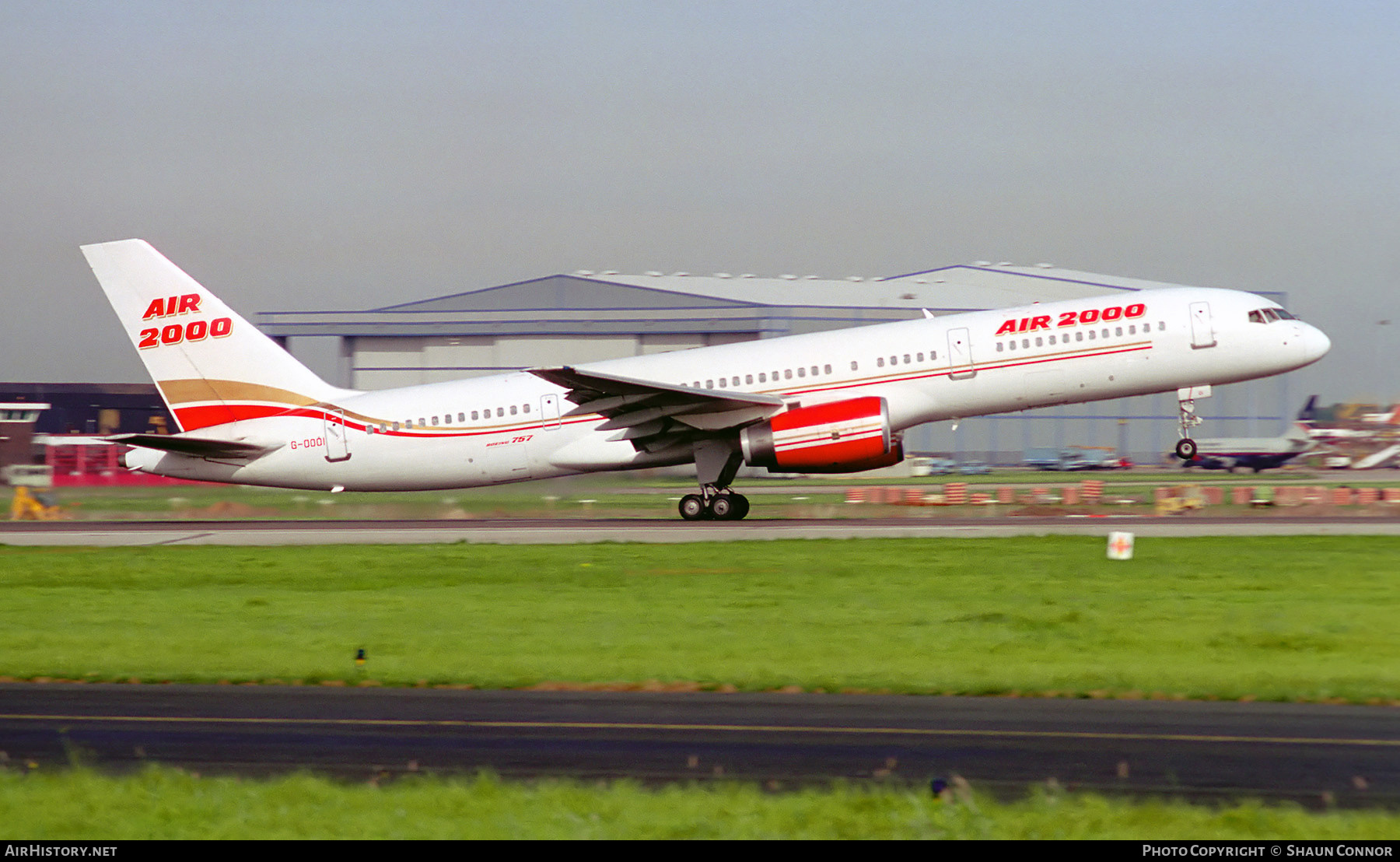 Aircraft Photo of G-OOOI | Boeing 757-23A | Air 2000 | AirHistory.net #766584