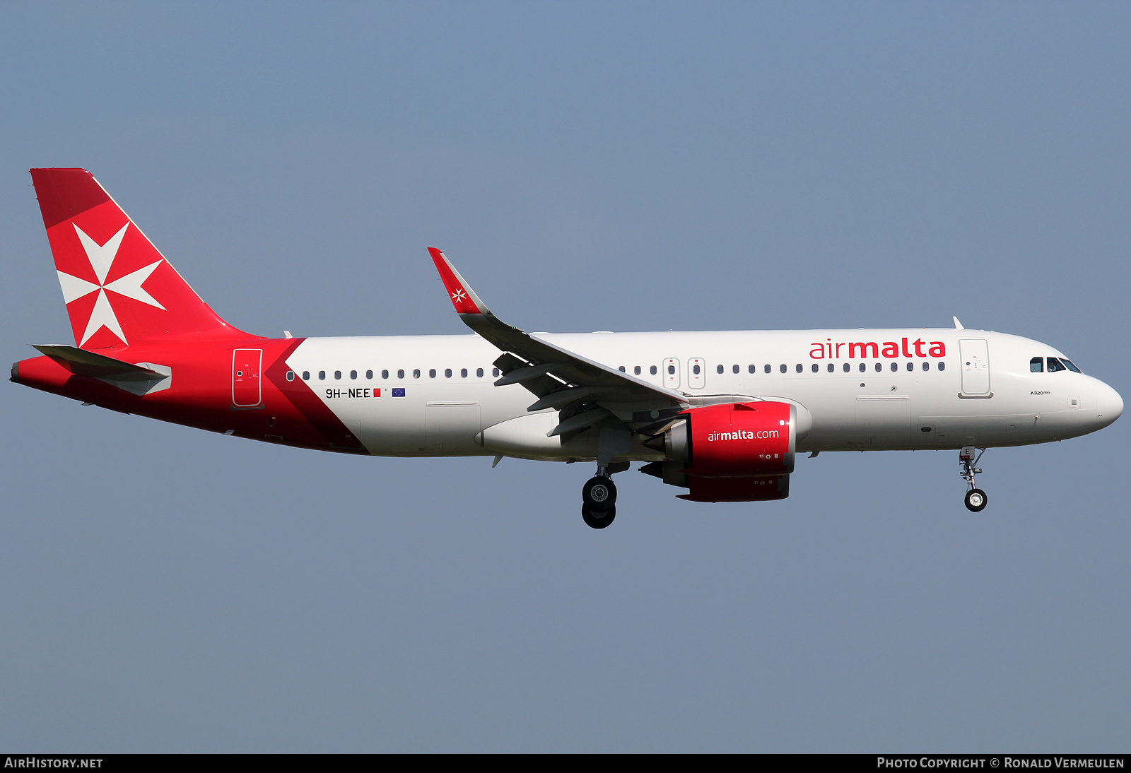 Aircraft Photo of 9H-NEE | Airbus A320-251N | Air Malta | AirHistory.net #766588