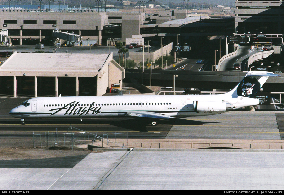 Aircraft Photo of N948AS | McDonnell Douglas MD-82 (DC-9-82) | Alaska Airlines | AirHistory.net #766596