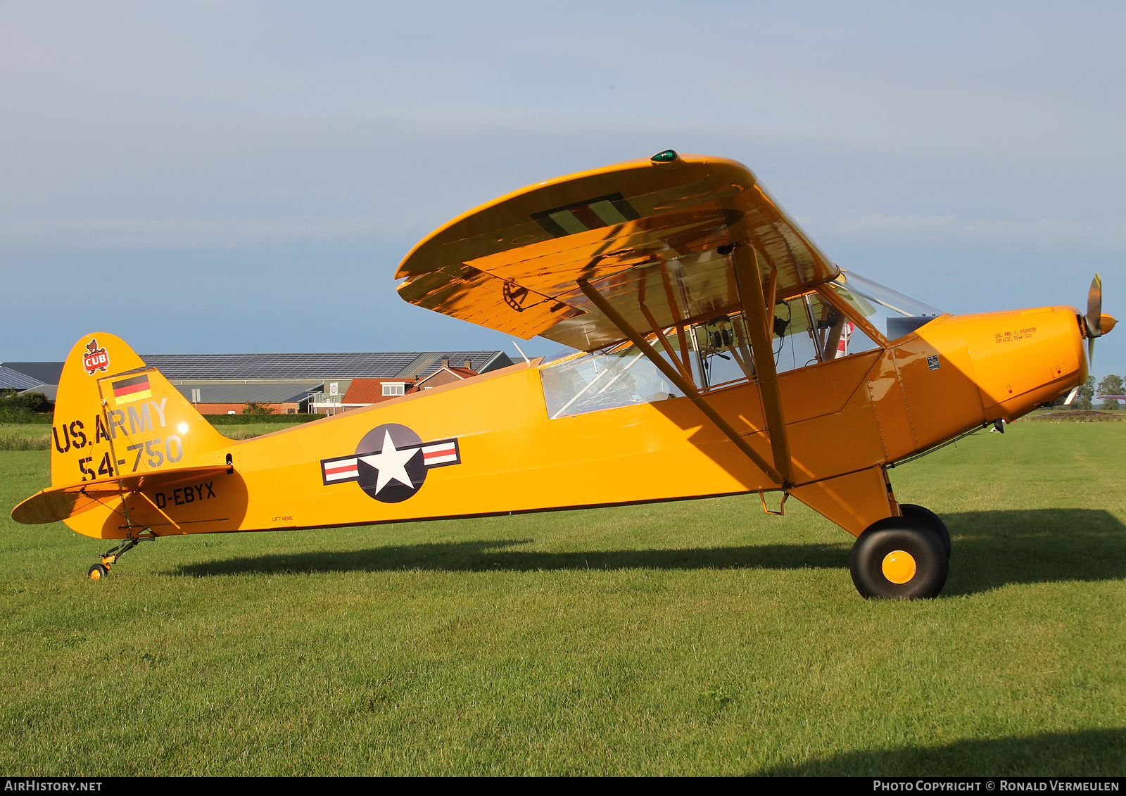 Aircraft Photo of D-EBYX / 54-750 | Piper L-18C Super Cub | USA - Army | AirHistory.net #766613