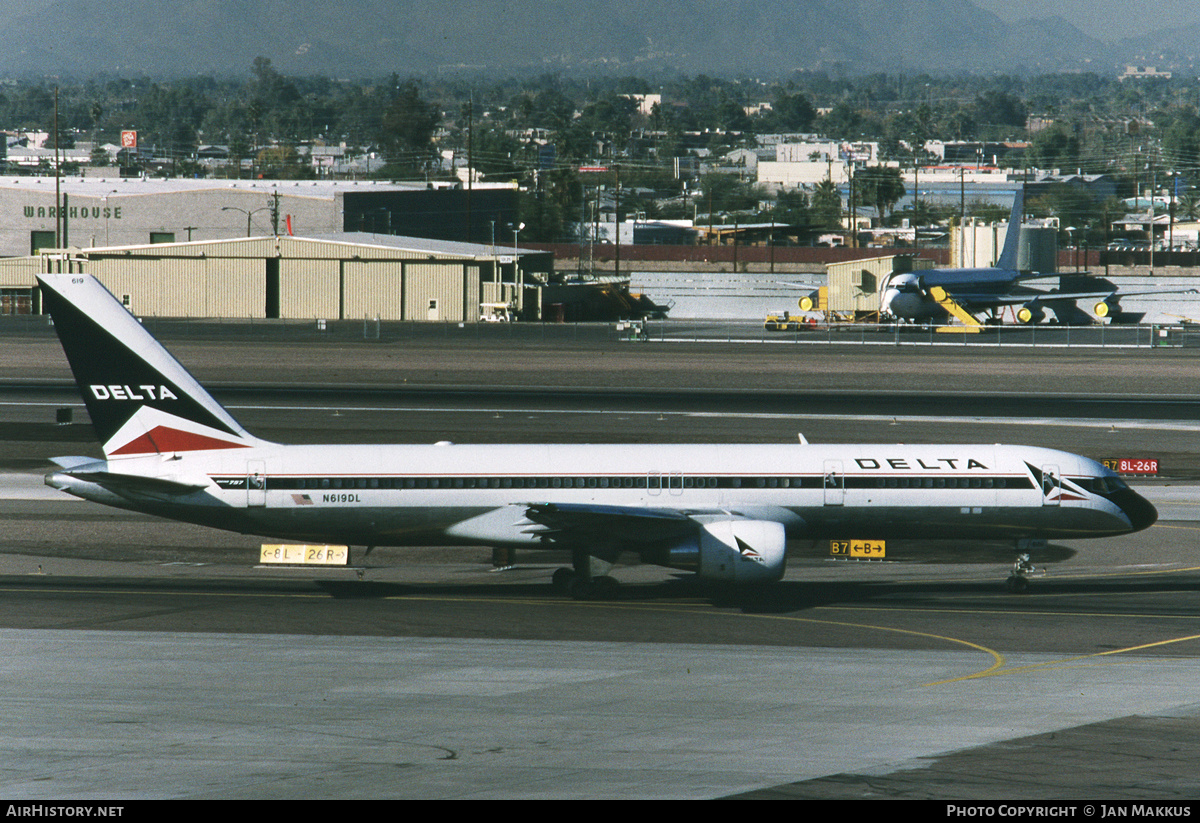 Aircraft Photo of N619DL | Boeing 757-232 | Delta Air Lines | AirHistory.net #766628