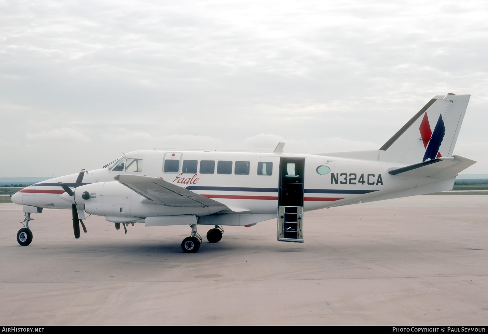 Aircraft Photo of N324CA | Beech 99A Airliner | American Eagle | AirHistory.net #766630