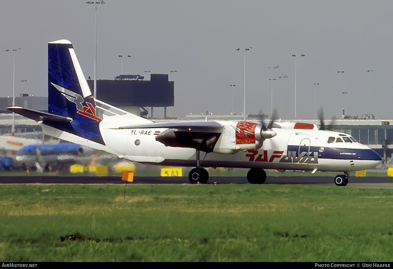 Aircraft Photo of YL-RAE | Antonov An-26B | RAF-Avia Airlines | AirHistory.net #766631