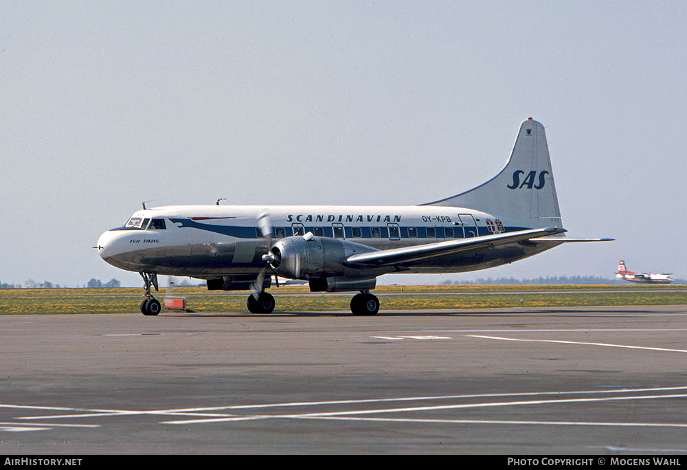 Aircraft Photo of OY-KPB | Convair 440-75 Metropolitan | Scandinavian Airlines - SAS | AirHistory.net #766645