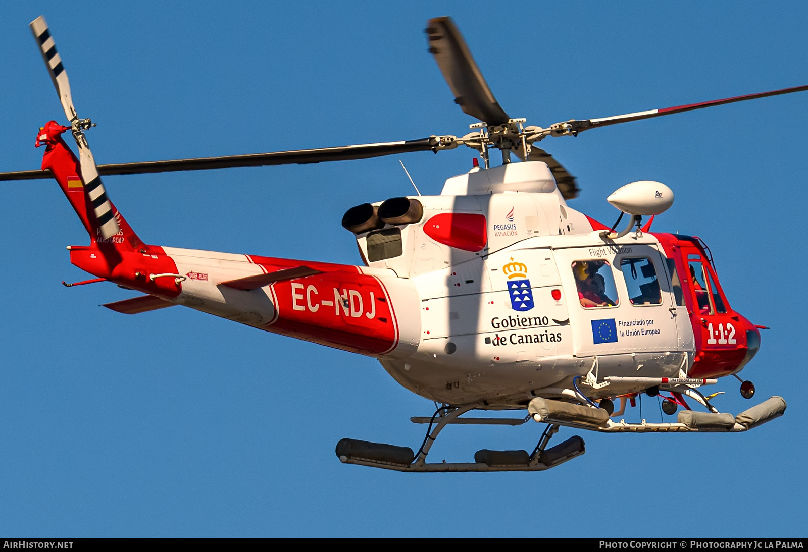 Aircraft Photo of EC-NDJ | Bell 412EP | Pegasus Aviación | AirHistory.net #766671